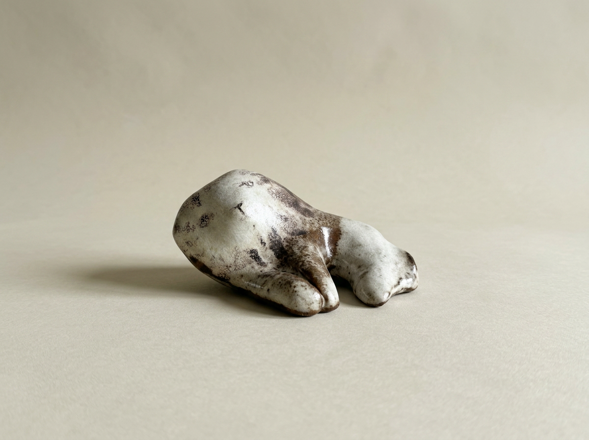 Ceramic Lions by Charlotte Salt