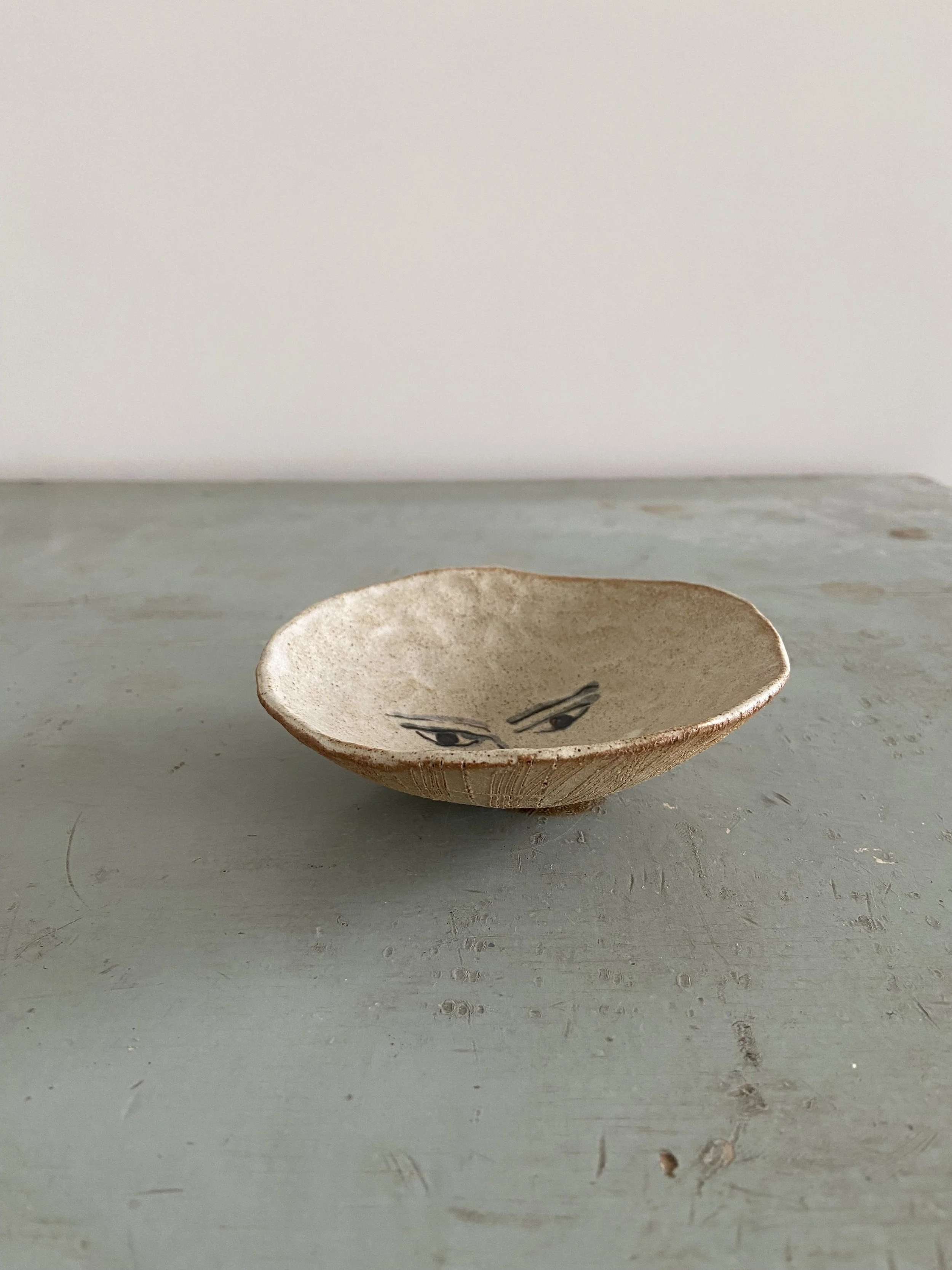 Handmade ceramic trinket dish by Charlotte Salt