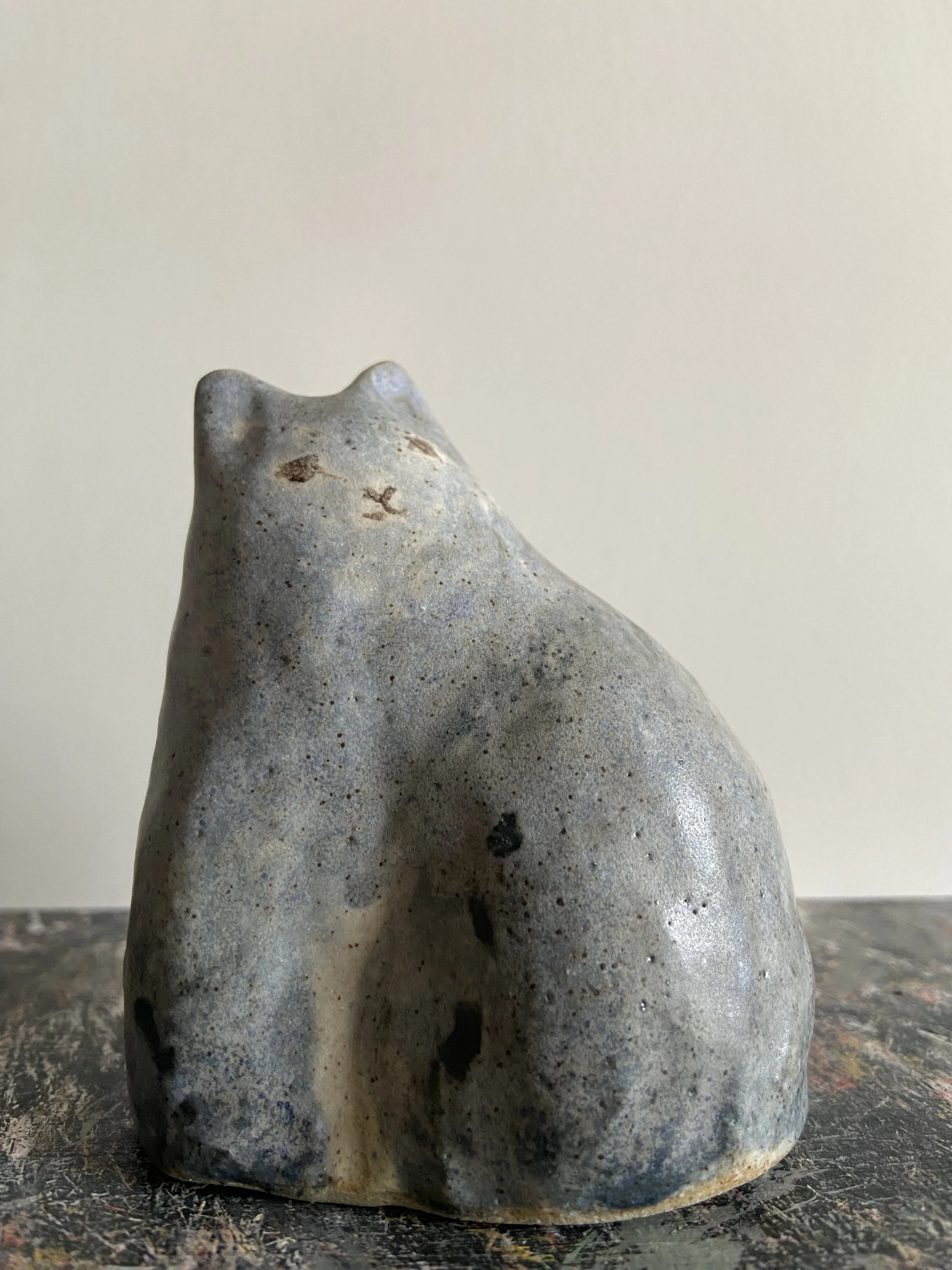 ceramic cats by Charlotte Salt