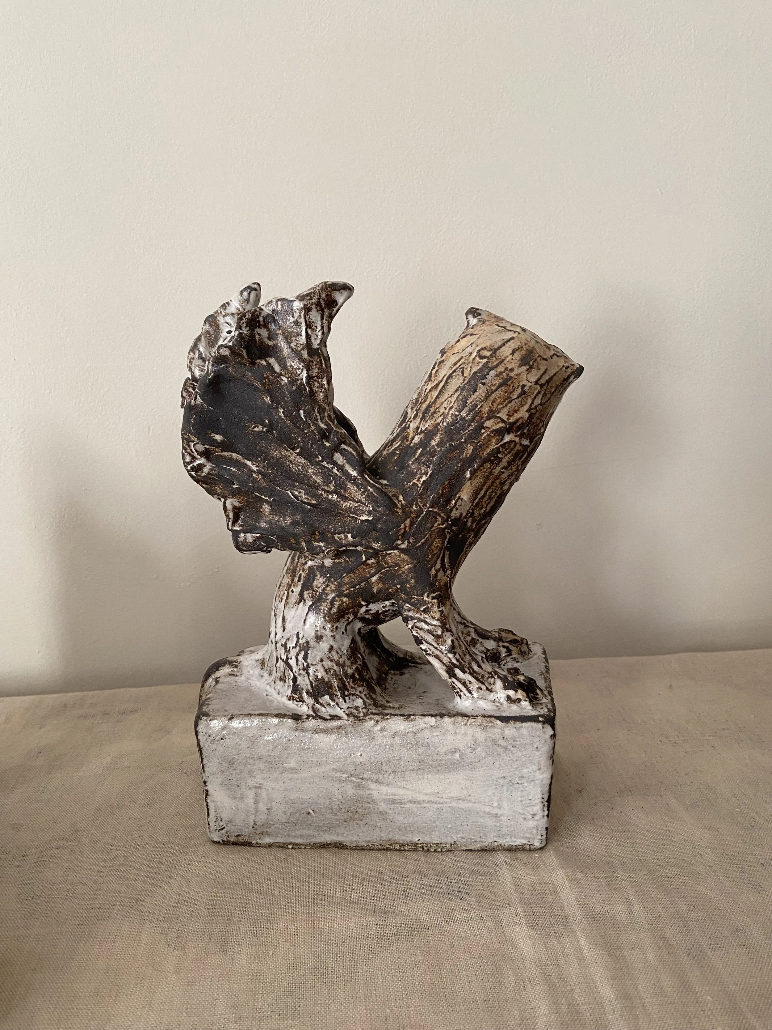 handmade ceramic sculpture  by Charlotte Salt