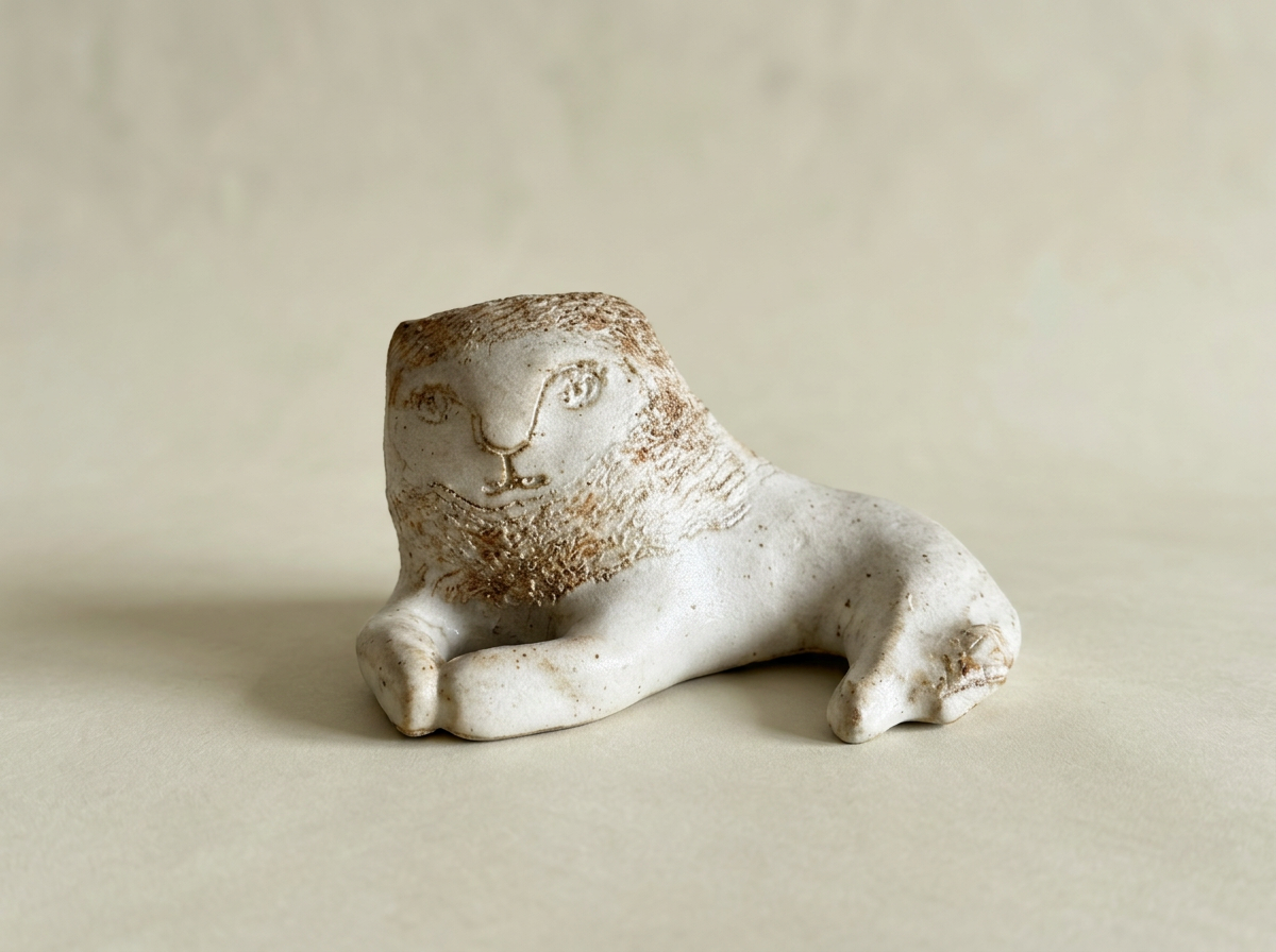 Small Recumbent Lion