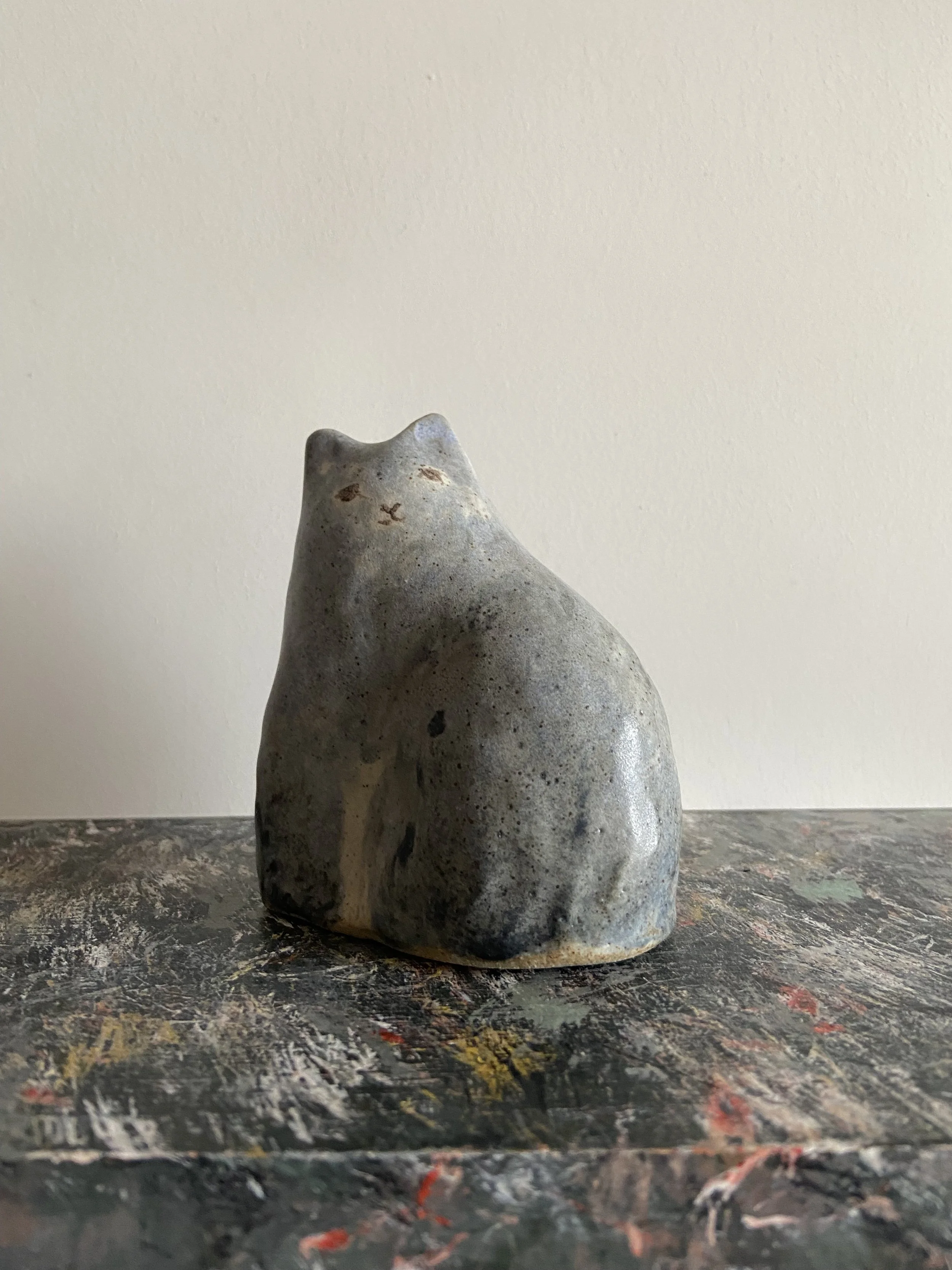 ceramic cats by Charlotte Salt
