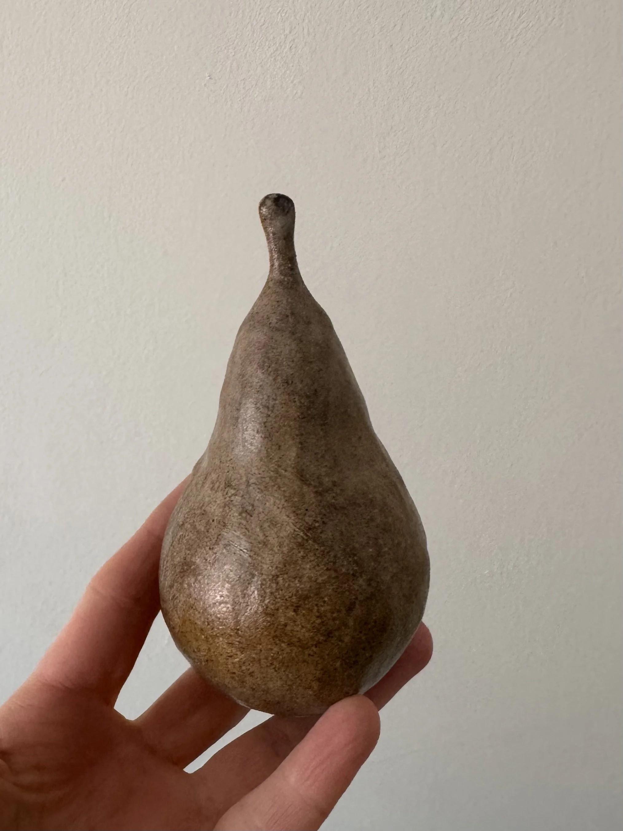 ceramic pinched pears by Charlotte Salt
