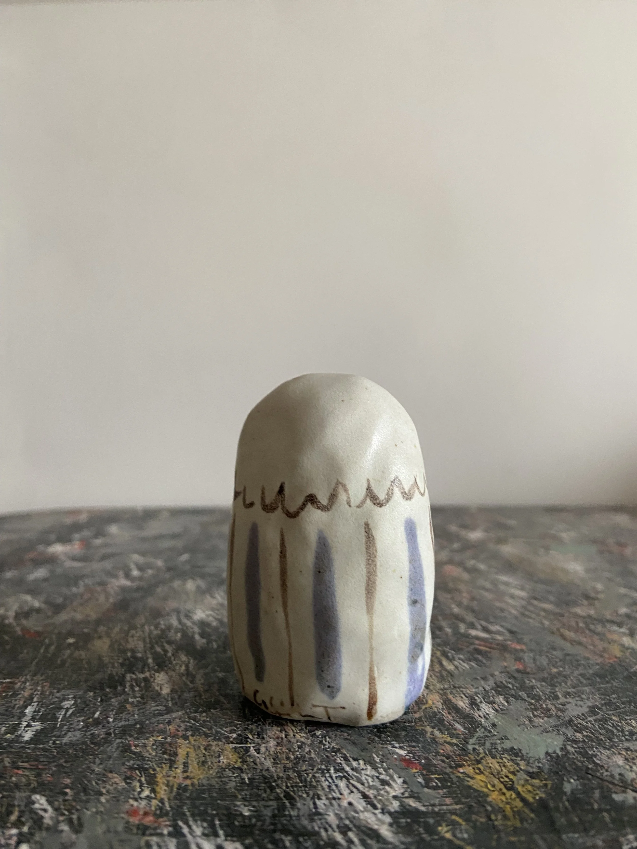 Ceramic owls by Charlotte Salt