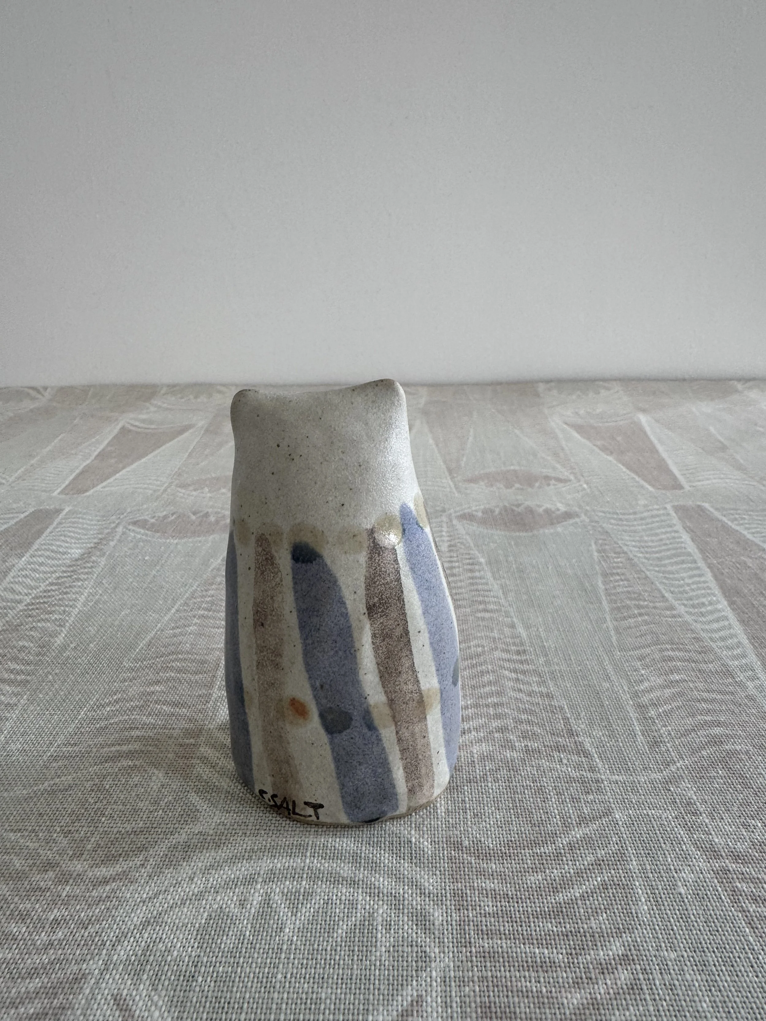 ceramic cats by Charlotte salt