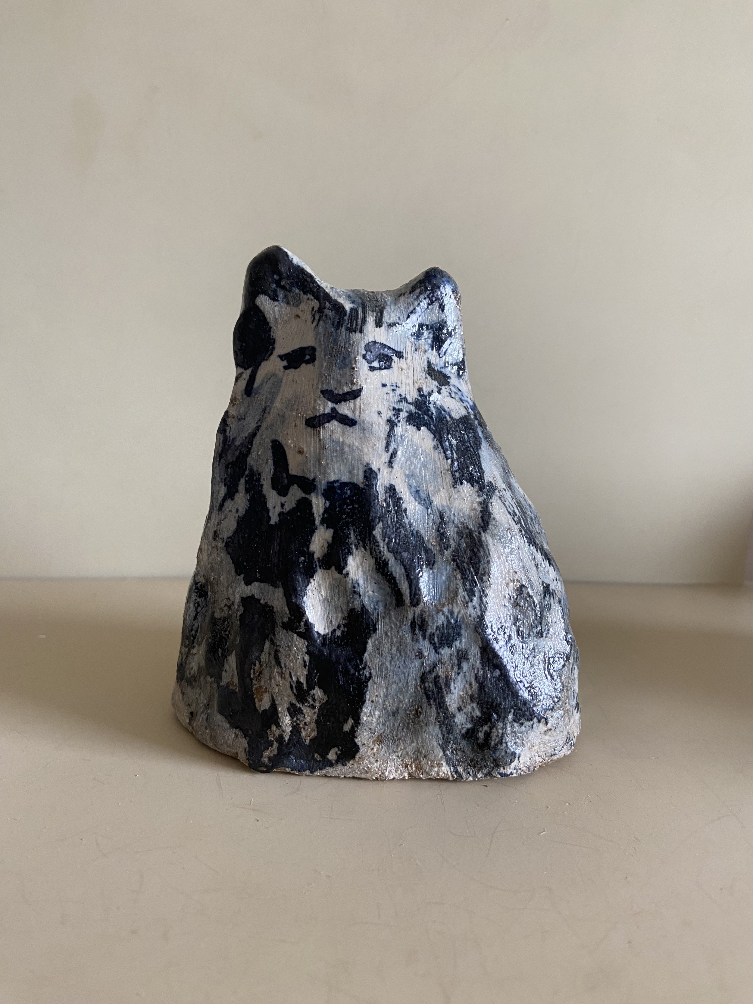 Handmade cat ornament by Charlotte Salt
