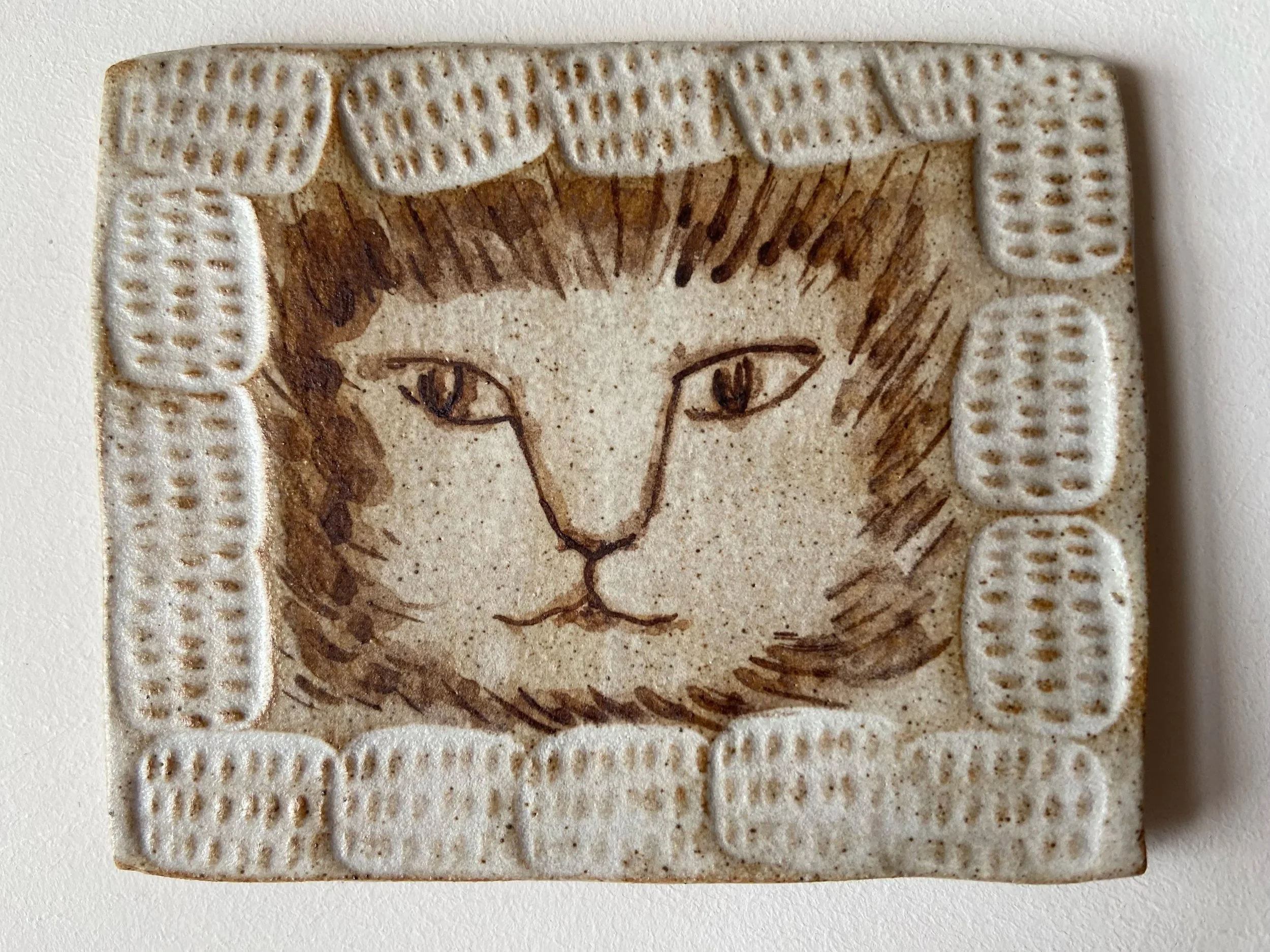 Handmade ceramic tiles by Charlotte Salt