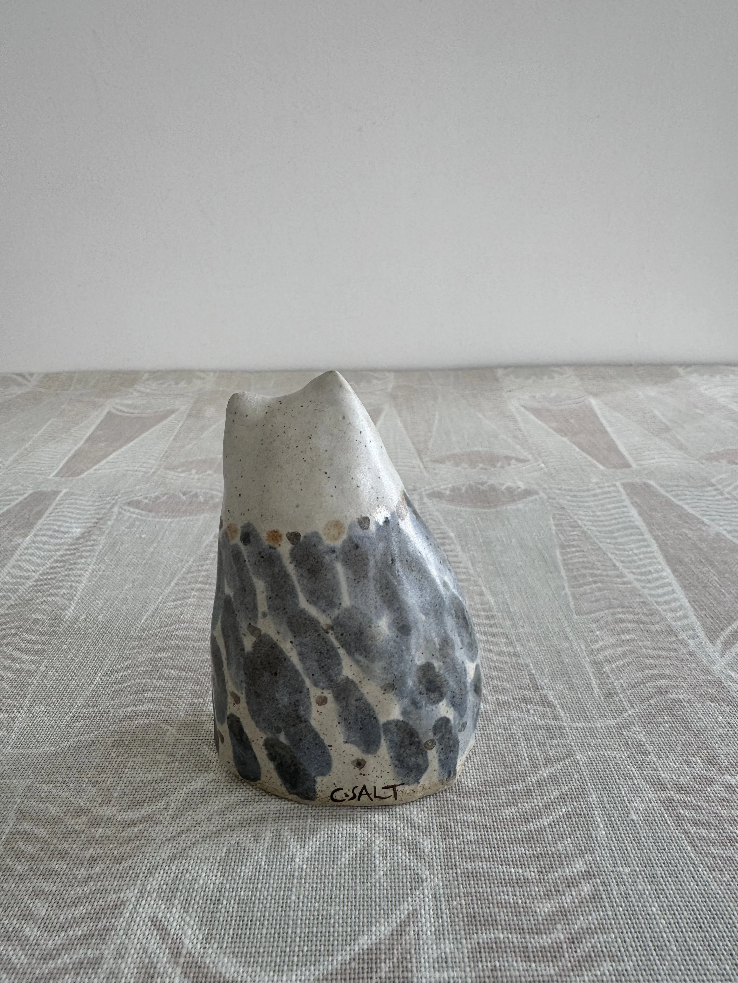 ceramic cats by Charlotte salt
