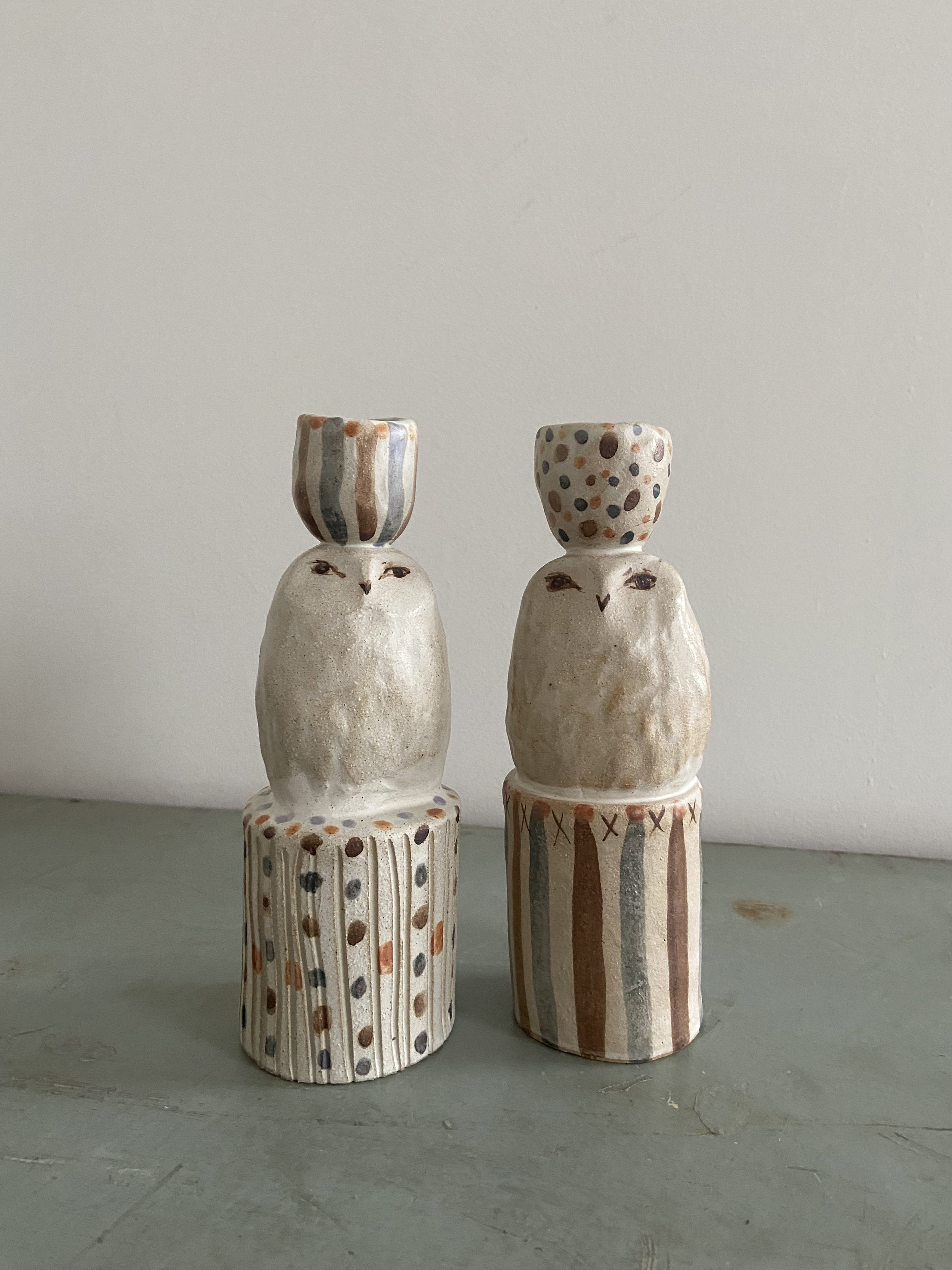 Ceramic owl by Charlotte Salt