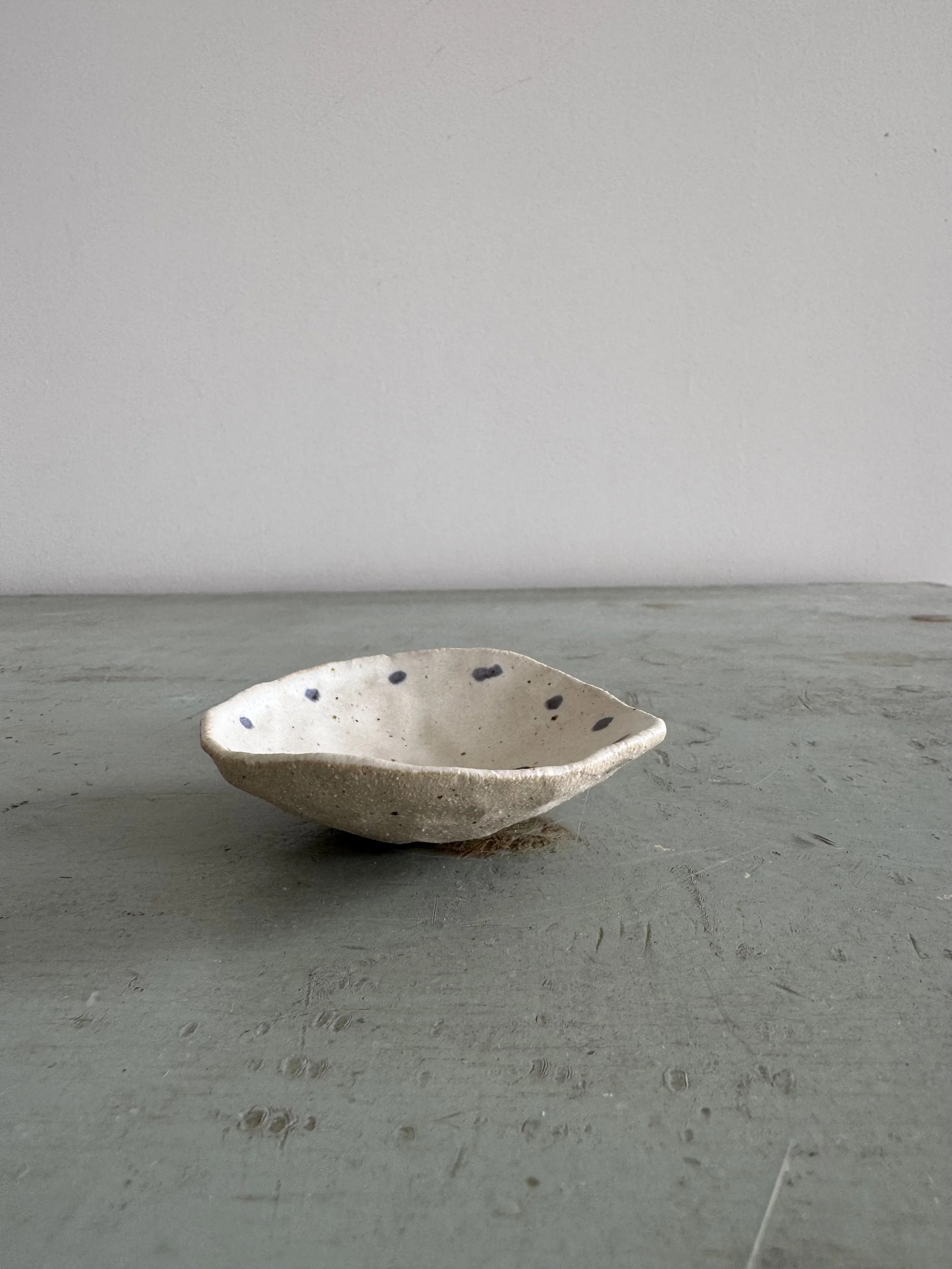 Pinched ceramic trinket dishes by Charlotte Salt
