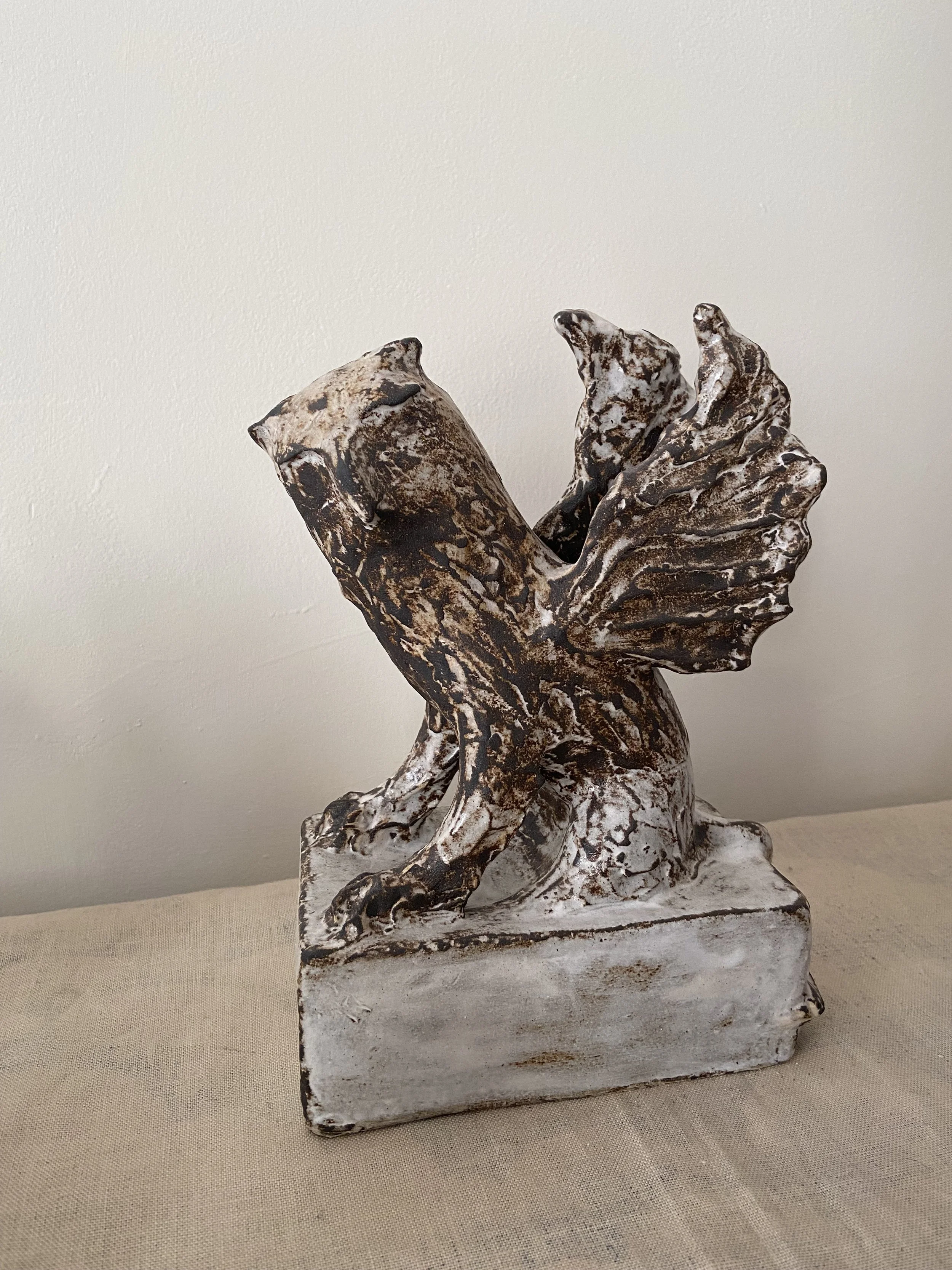 handmade ceramic sculpture  by Charlotte Salt