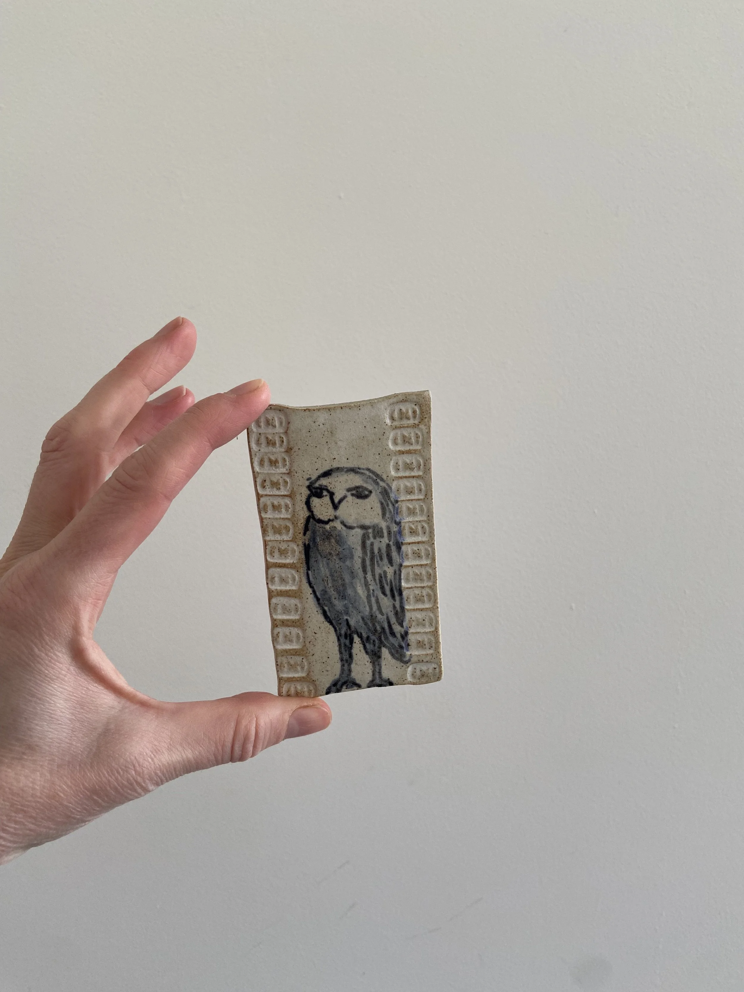 Blue Owl Tile