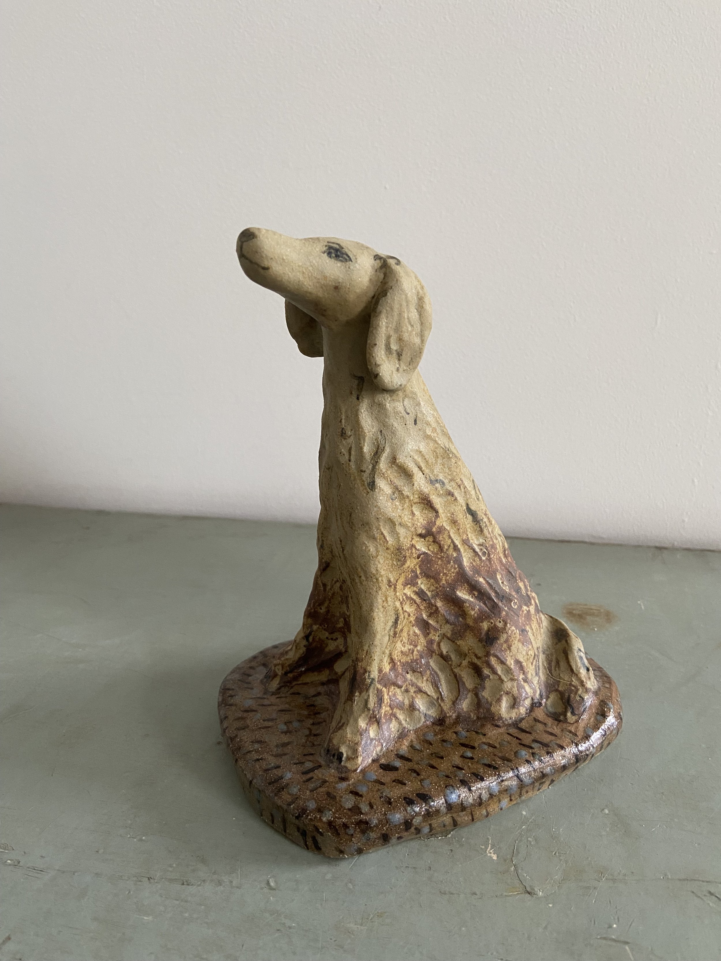 ceramic dogs by Charlotte Salt