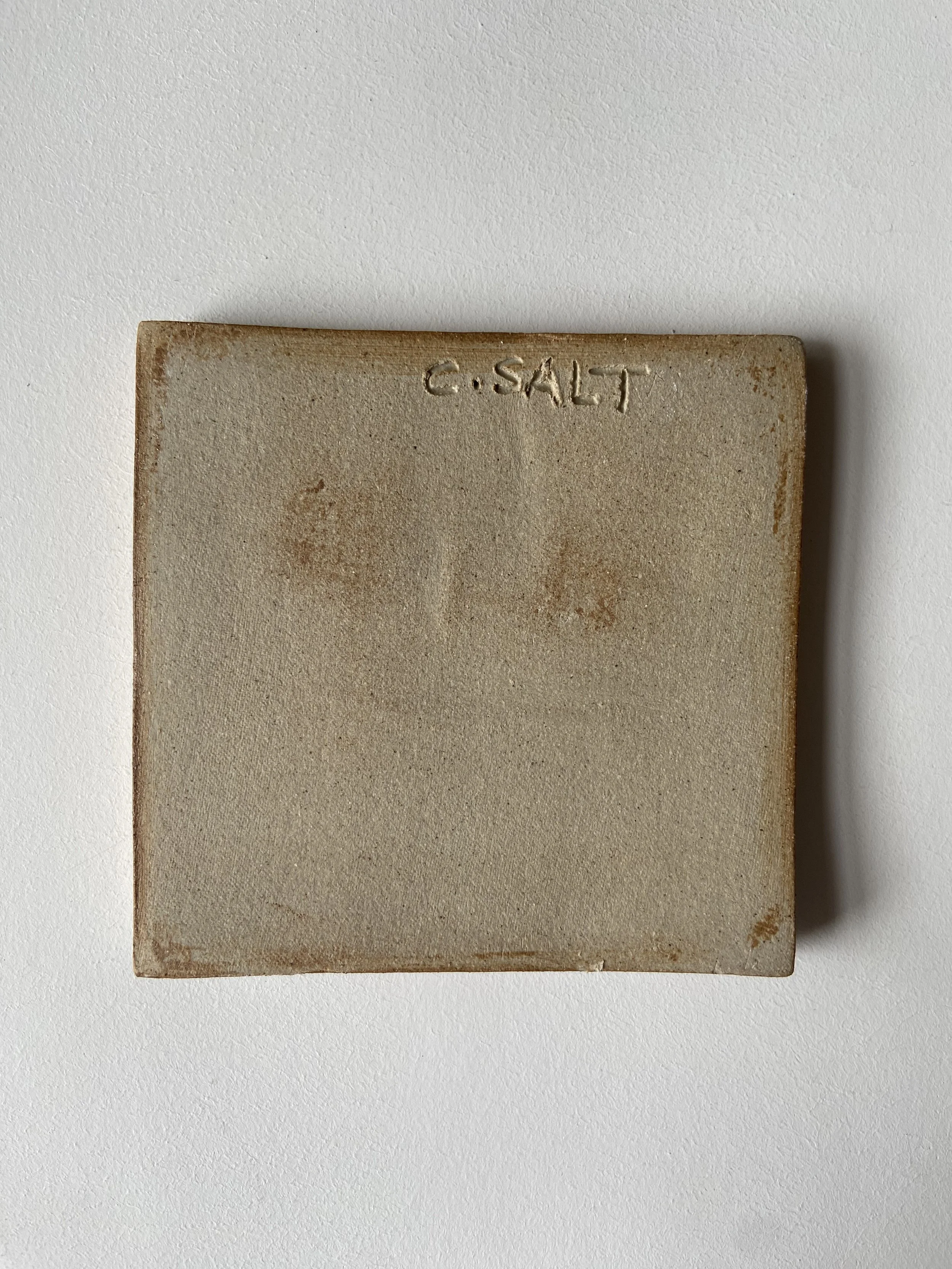 Handmade ceramic tiles by Charlotte Salt