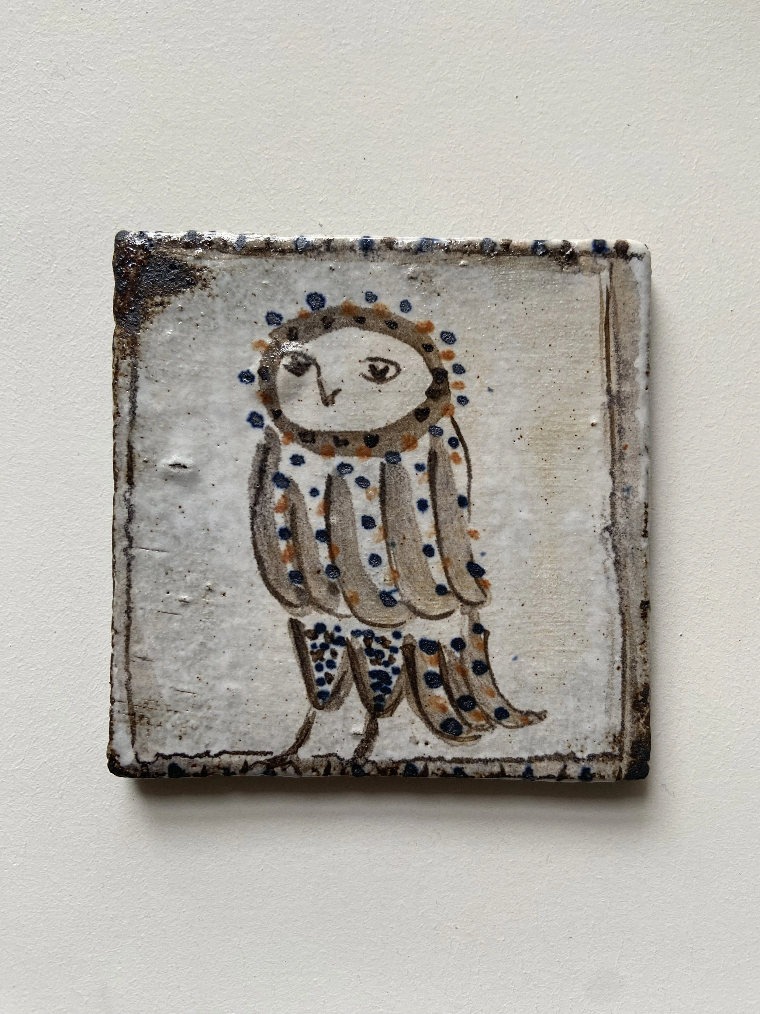 Handmade ceramic tiles by Charlotte Salt