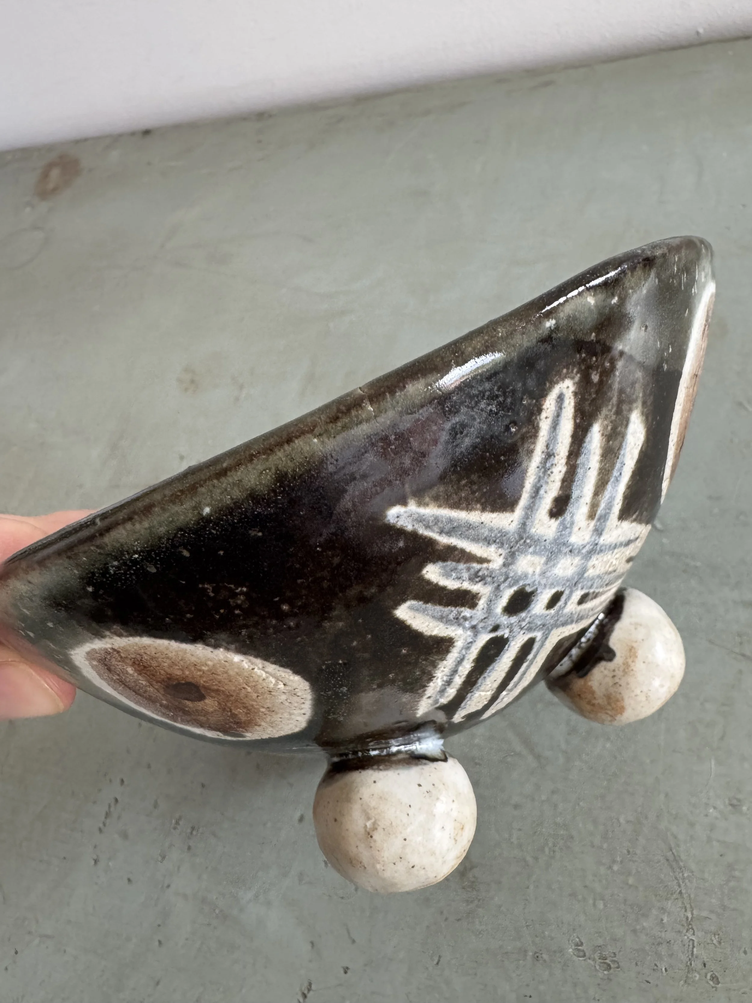 Handmade bowl by Charlotte salt