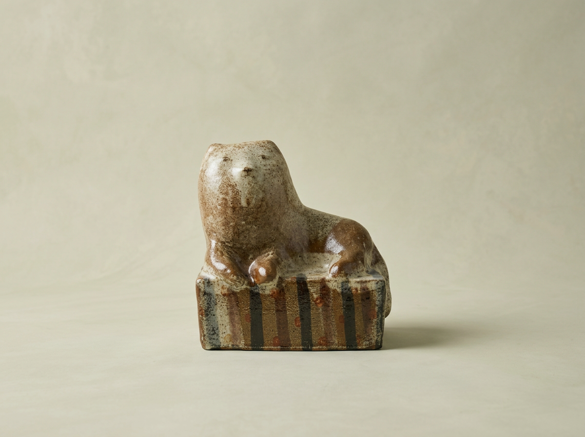 Large Rustic Lion *SECONDS
