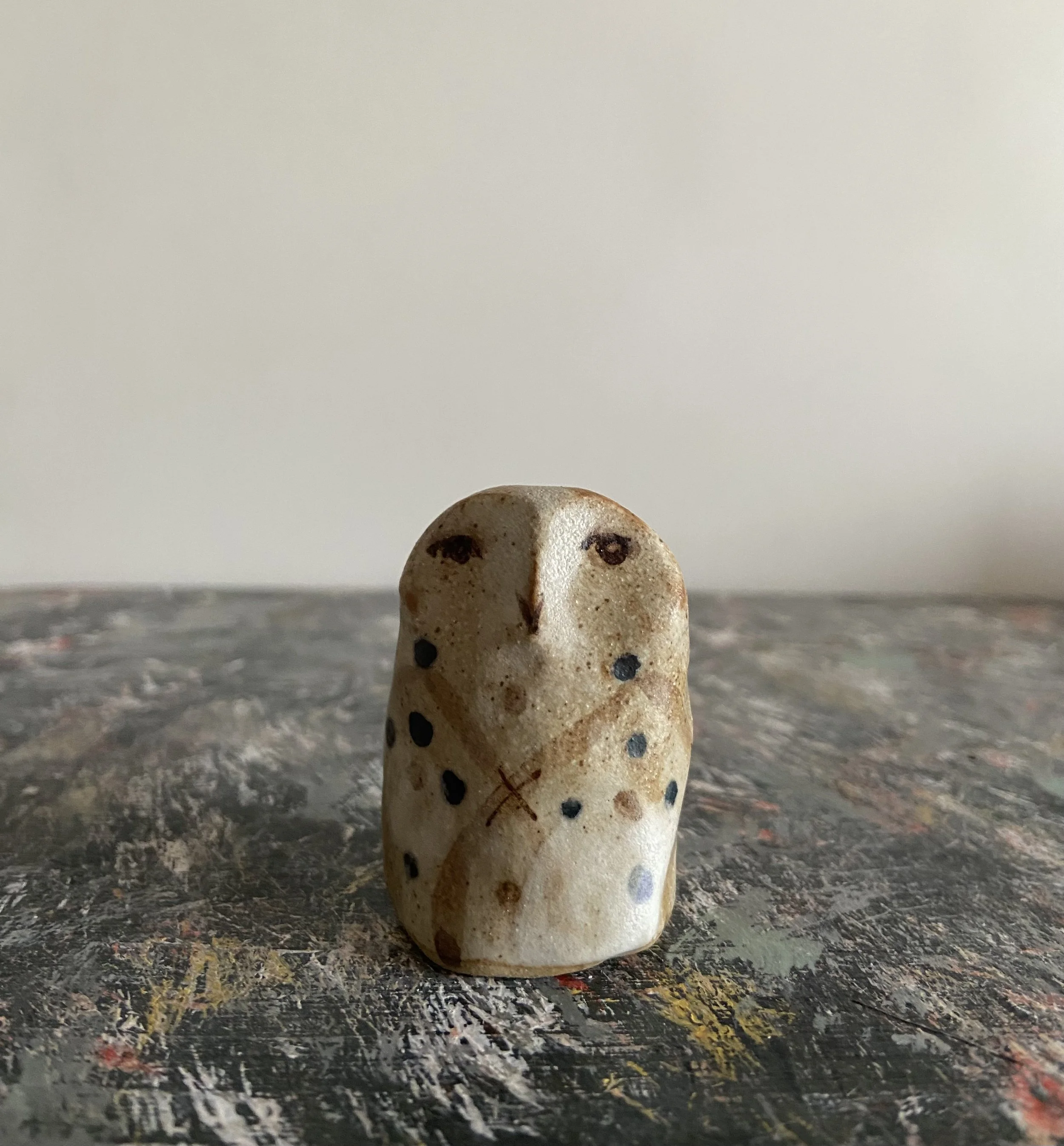 Ceramic owls by Charlotte Salt