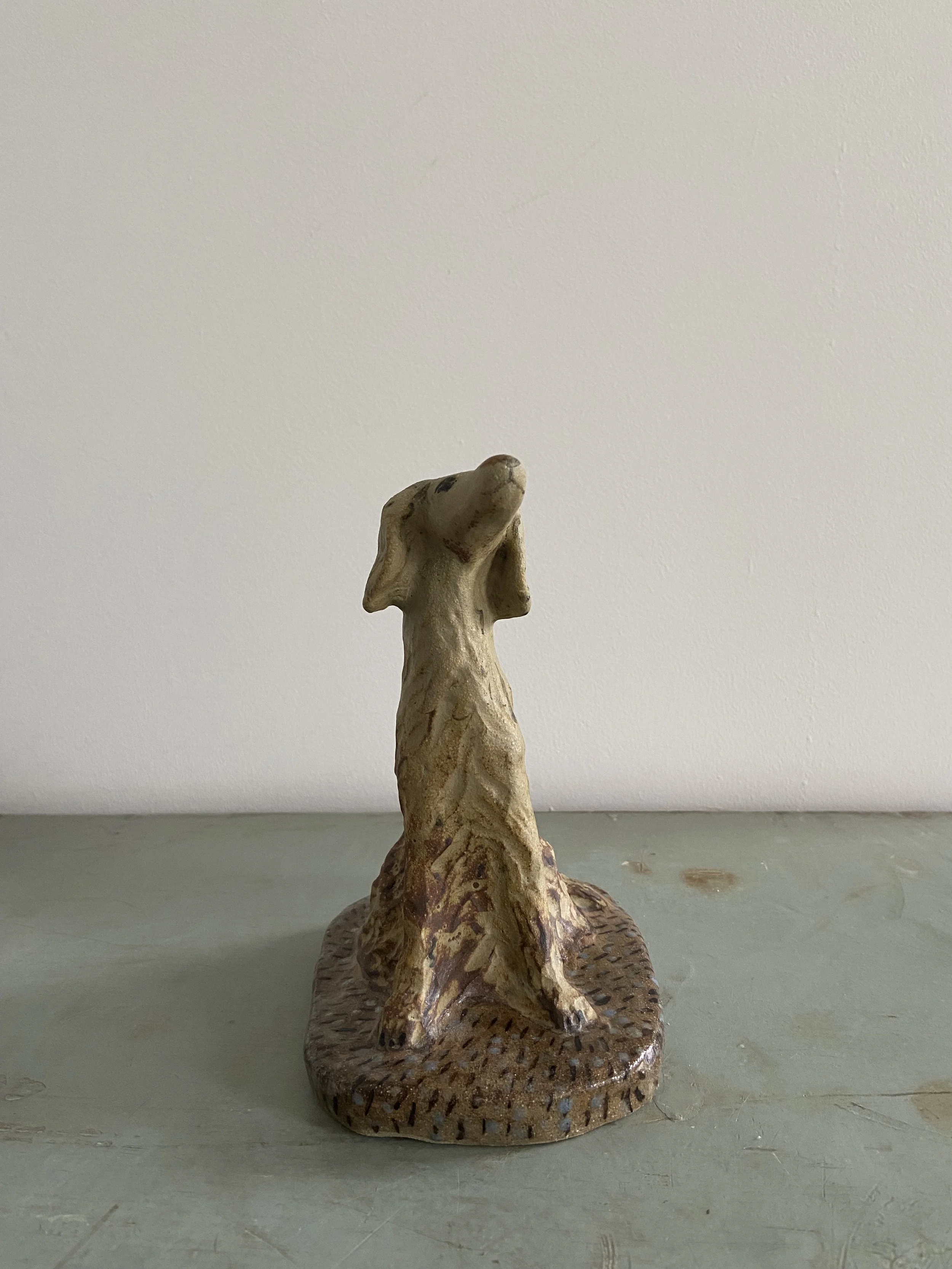 ceramic dogs by Charlotte Salt