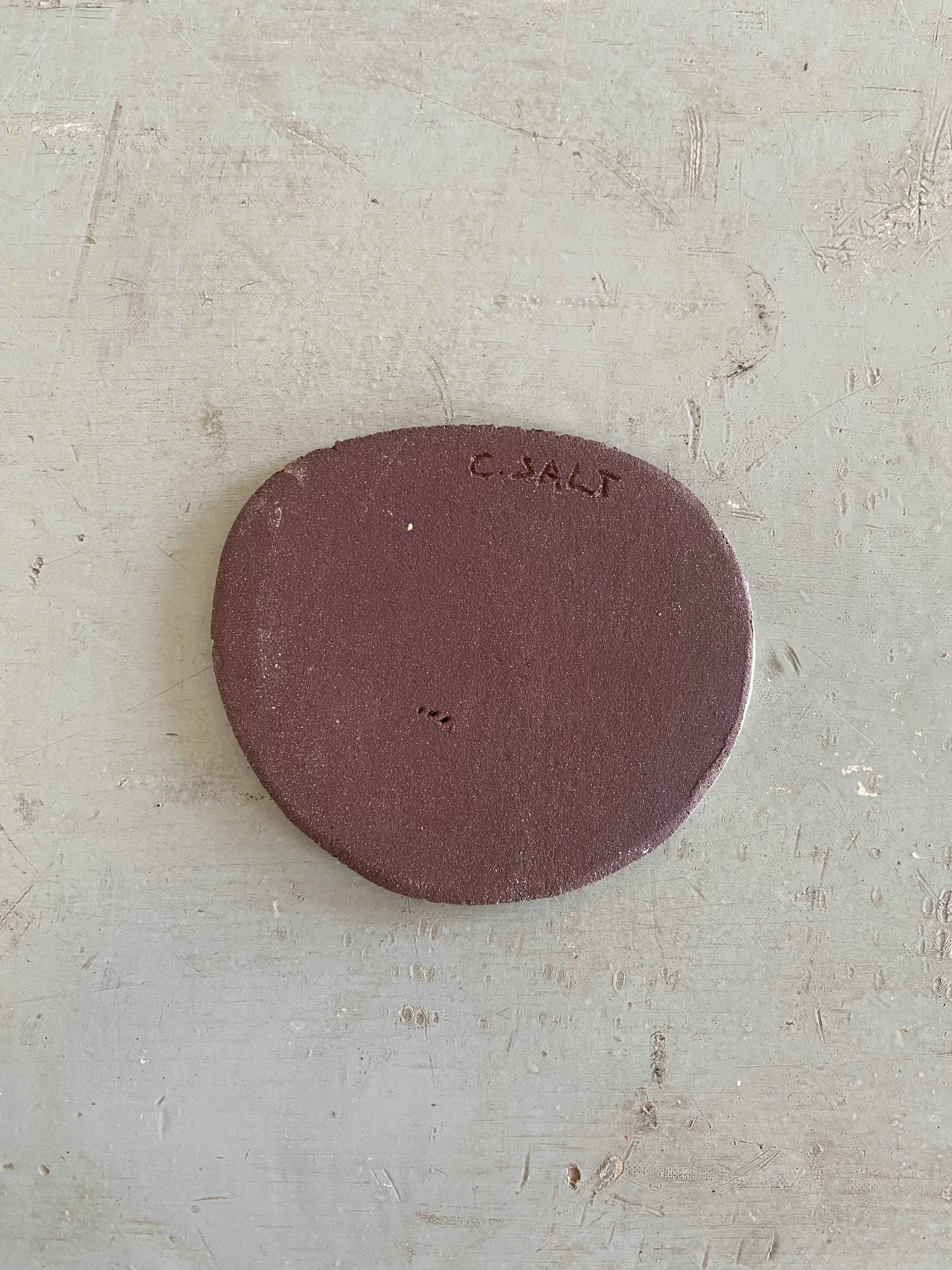 Ceramic bird tile by Charlotte Salt