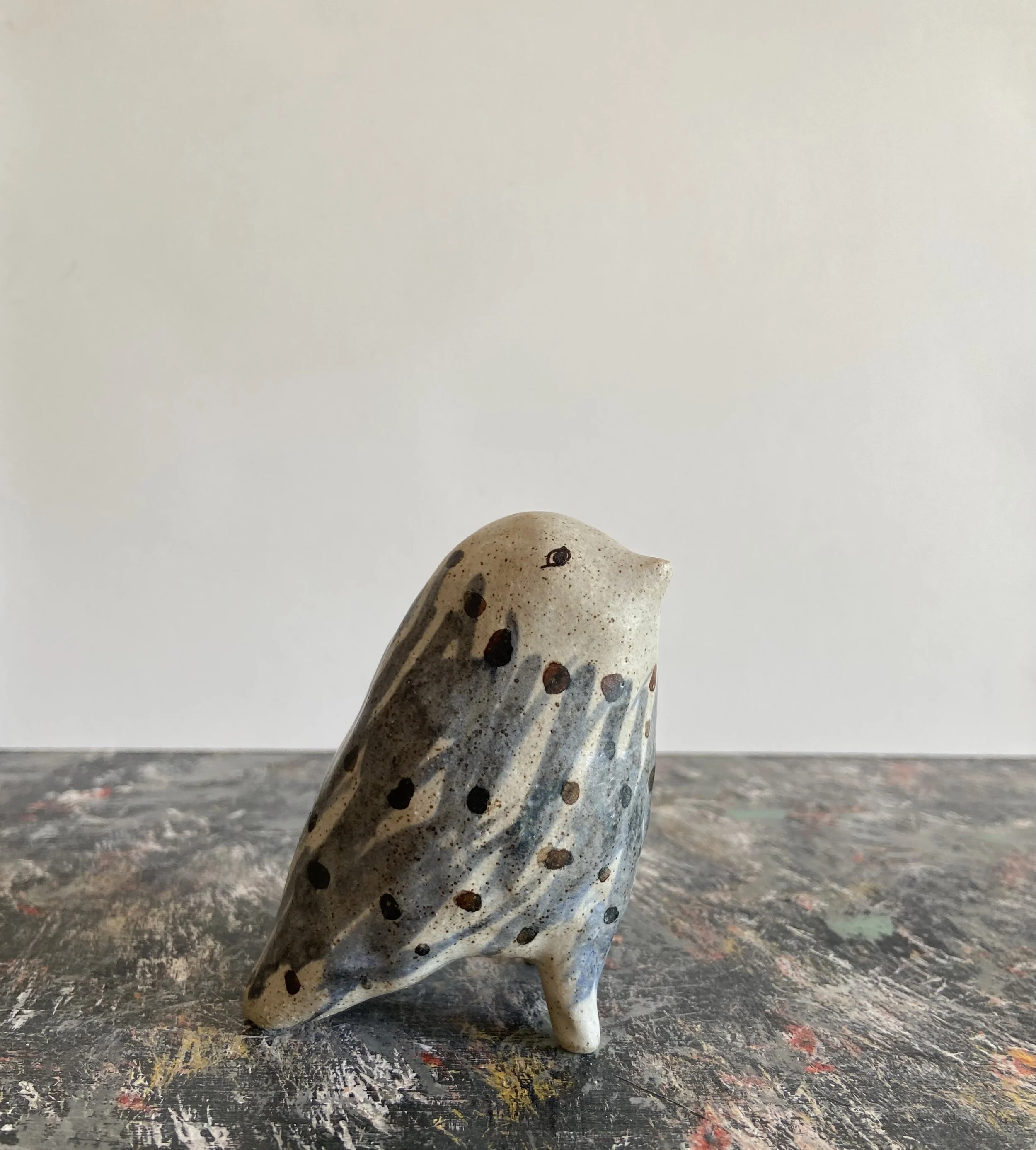 Handmade ceramic birds by Charlotte Salt