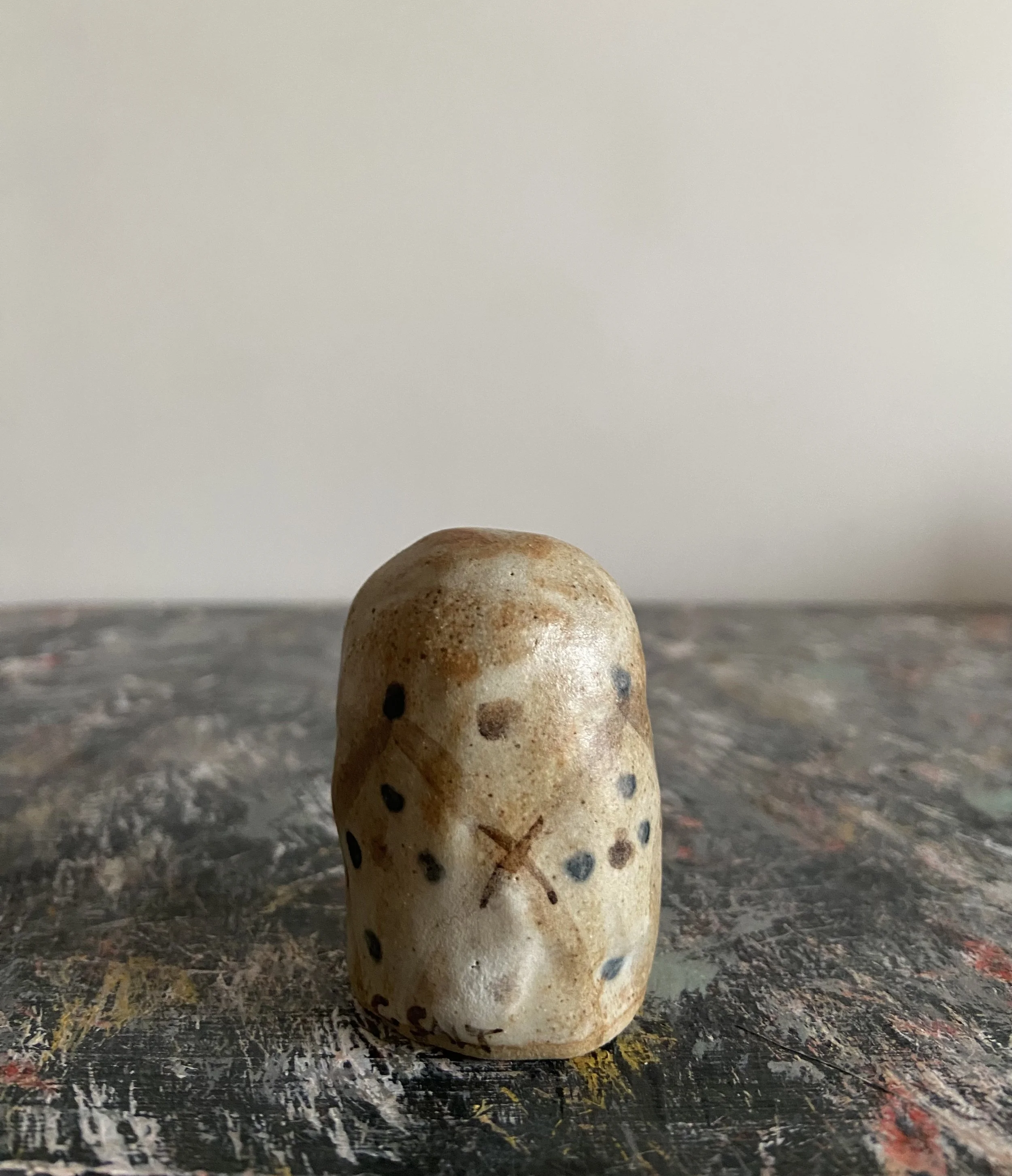 Ceramic owls by Charlotte Salt