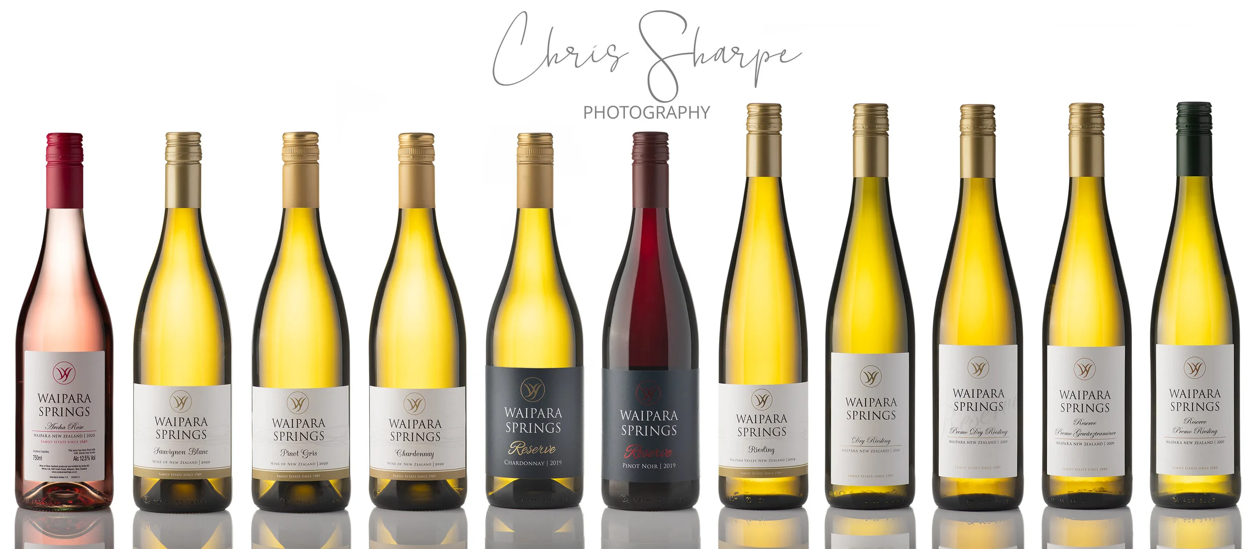 Need an entire range of wines shot… No problems at all.