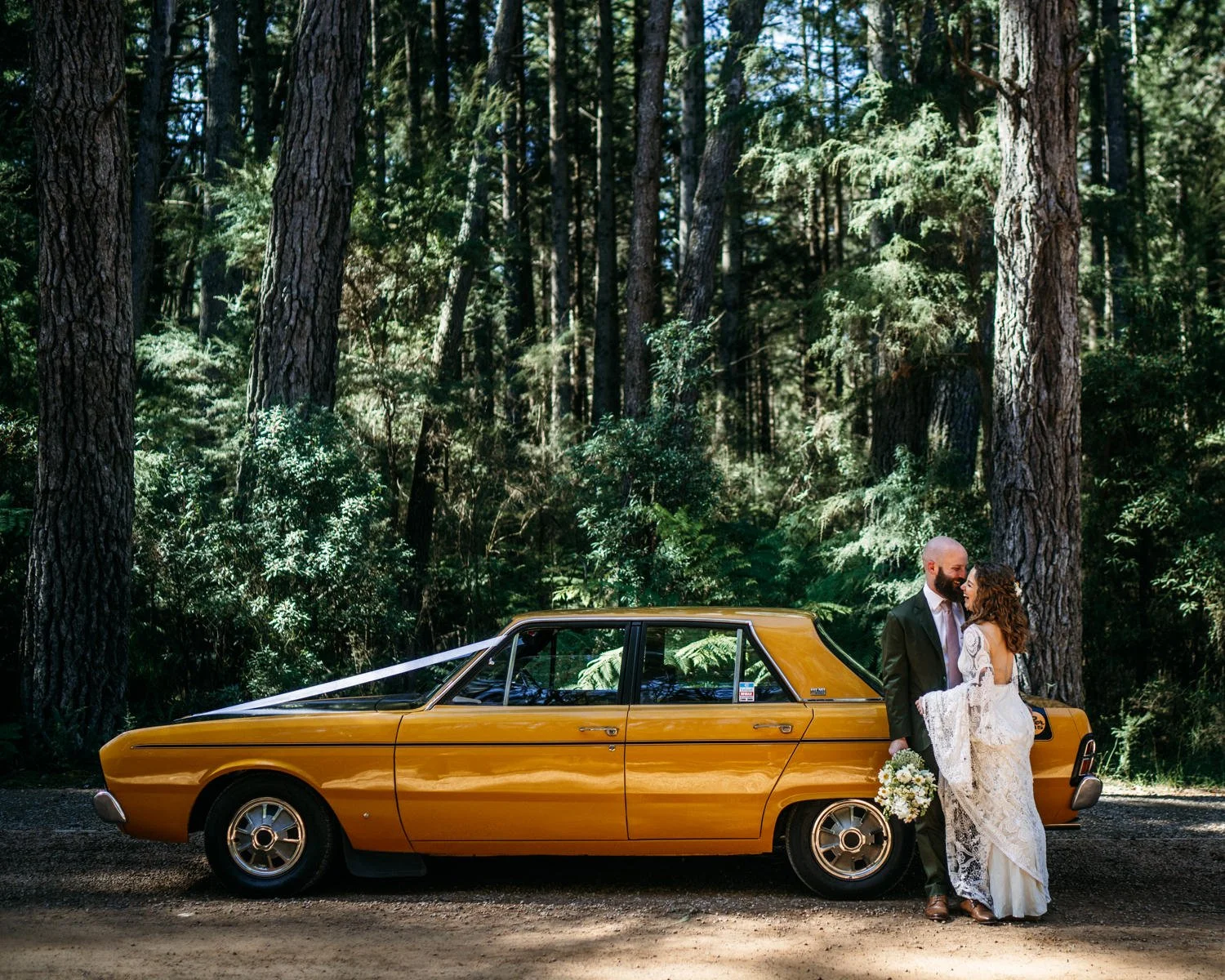 Hannah &amp; Andrew - Projekt 3488 Wedding with a First Look in the Redwoods