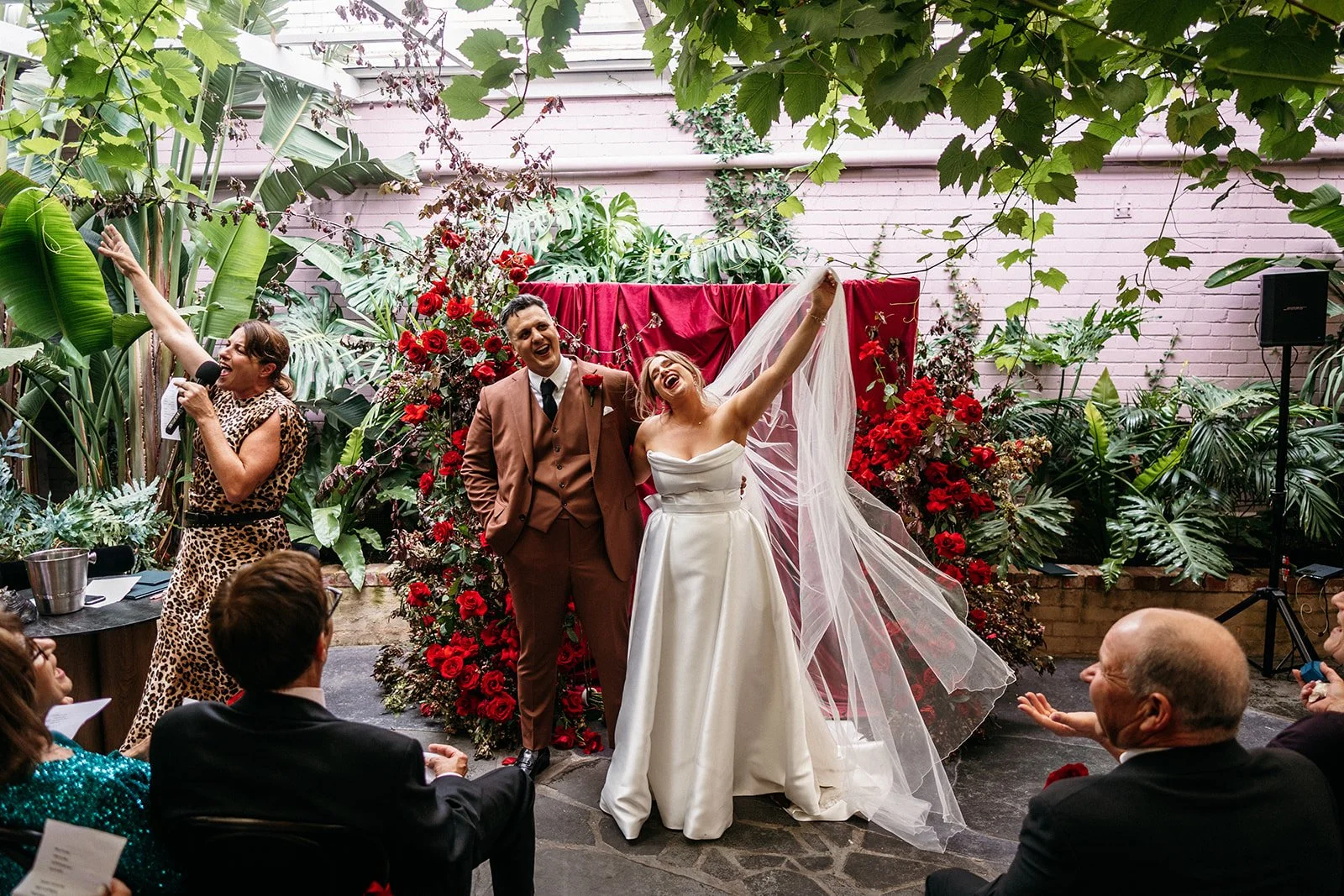 Sensual, soft, chaotic, wholehearted - A Little Italy Wedding with ALL the soul.
