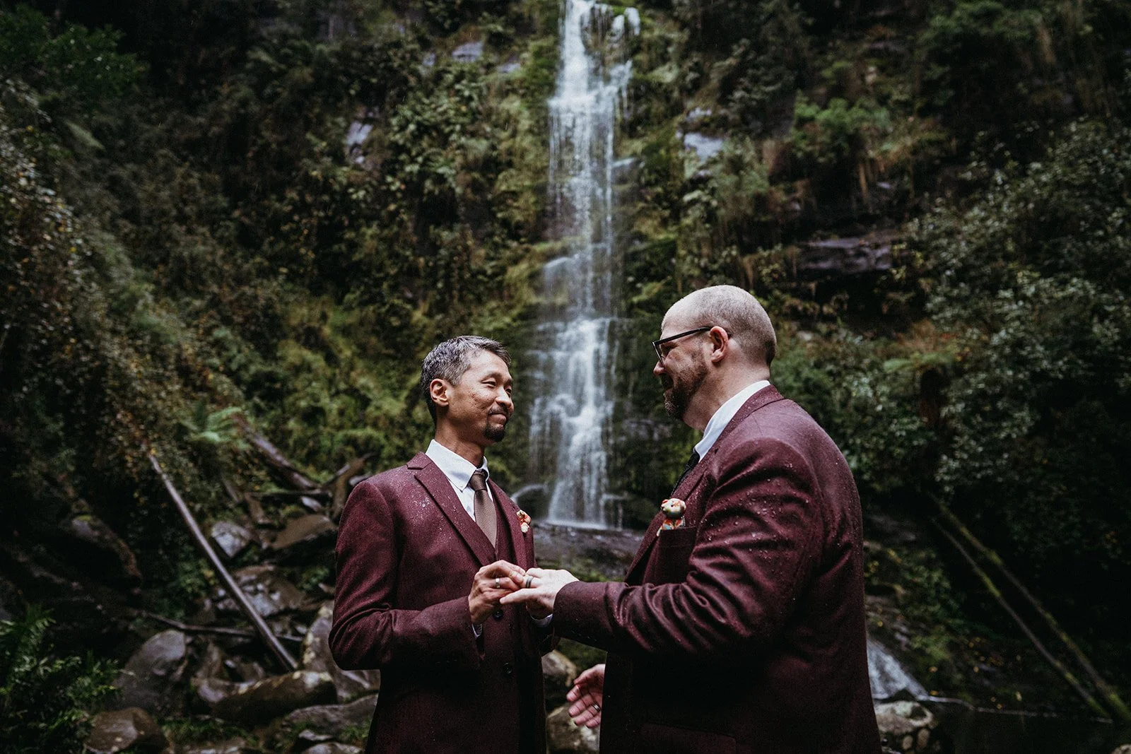 photographer Great Otway National Park wedding candid elopement