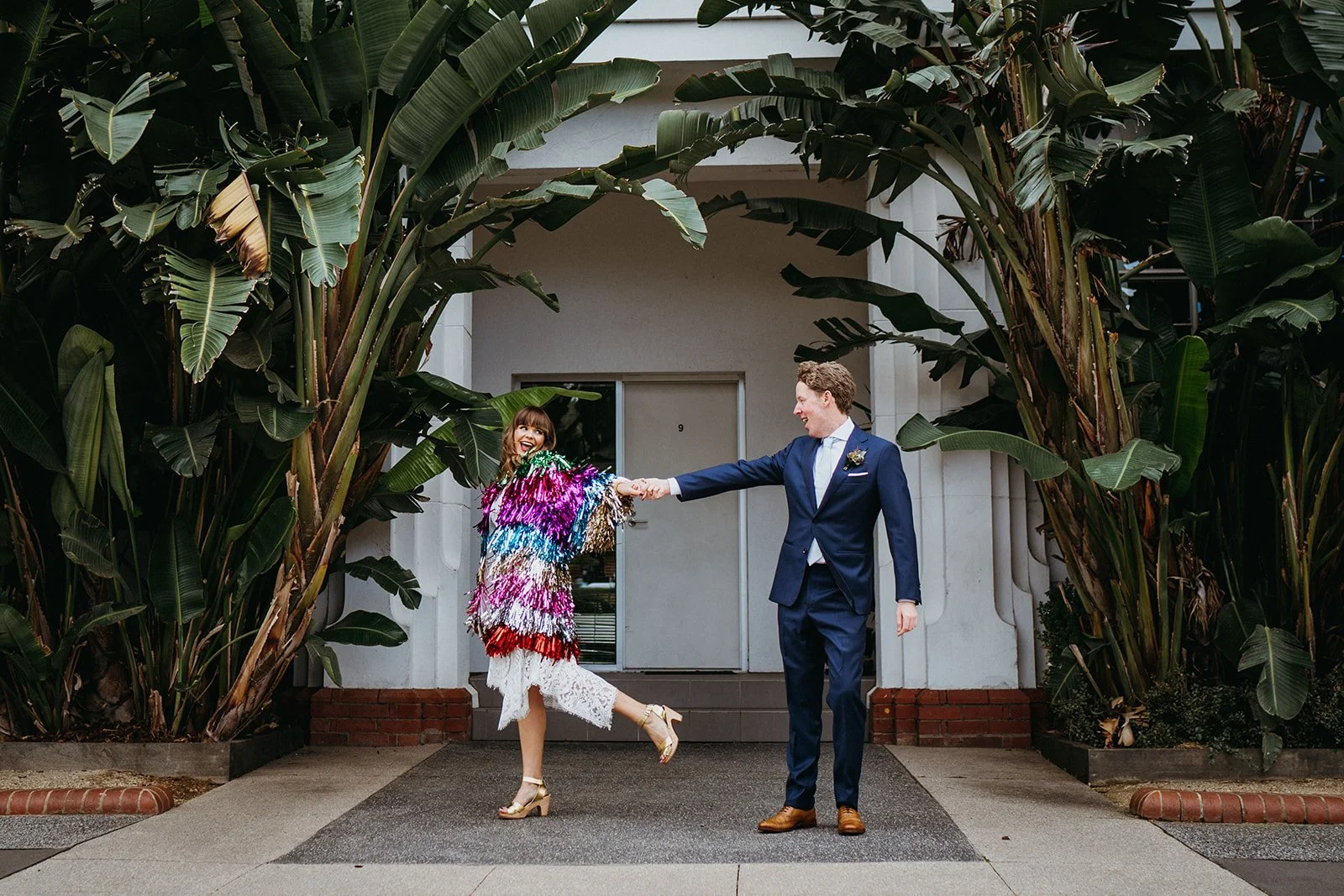 How to Feel Comfortable in Front of the Camera on Your Wedding Day (When You're Convinced You're Awkward)