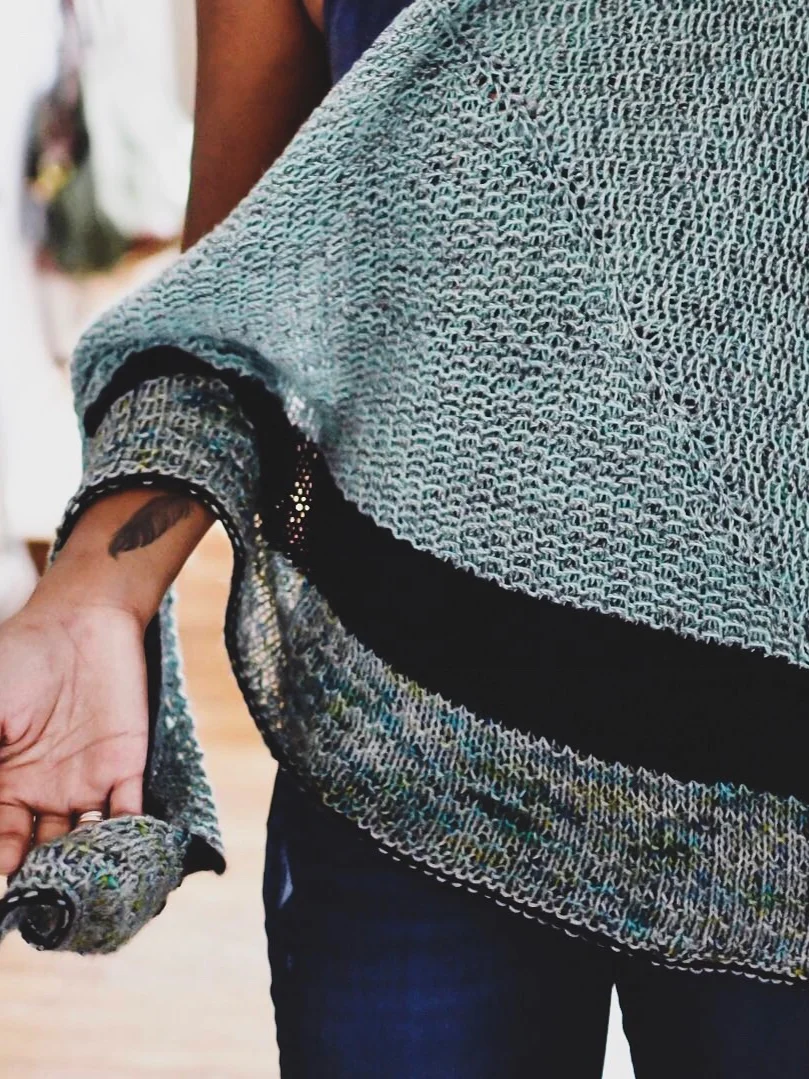 Roaring Tides shawl