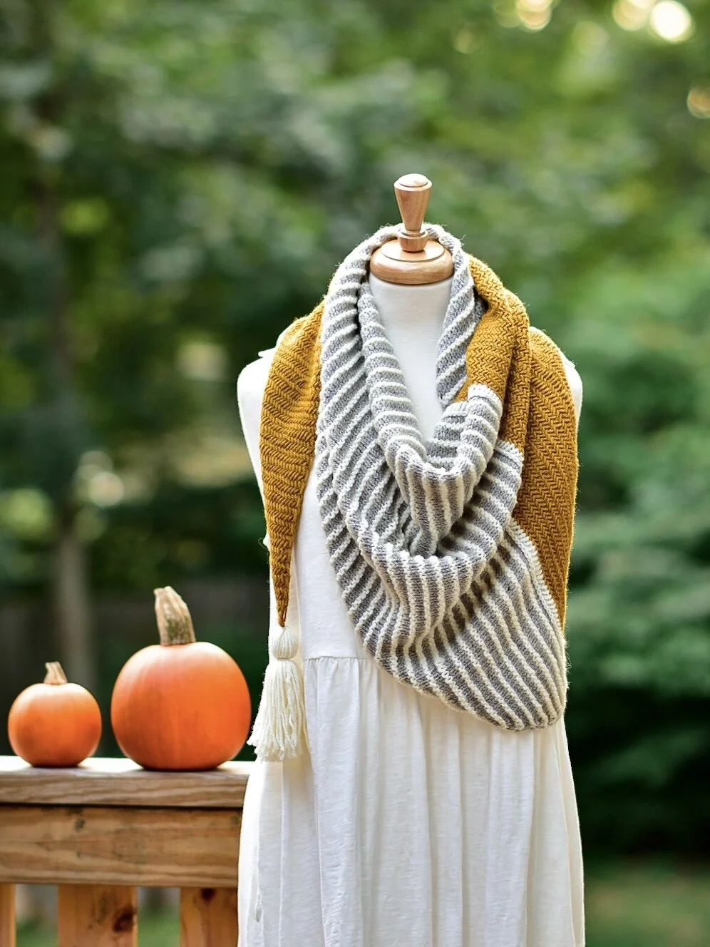 Ampersand Wrap — tif handknits