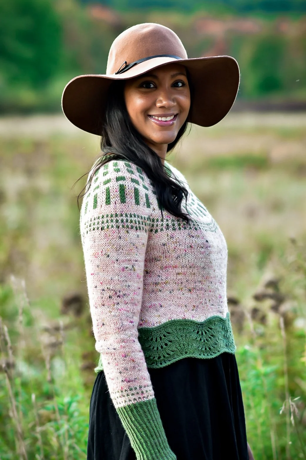 Brush Strokes Pullover — tif handknits