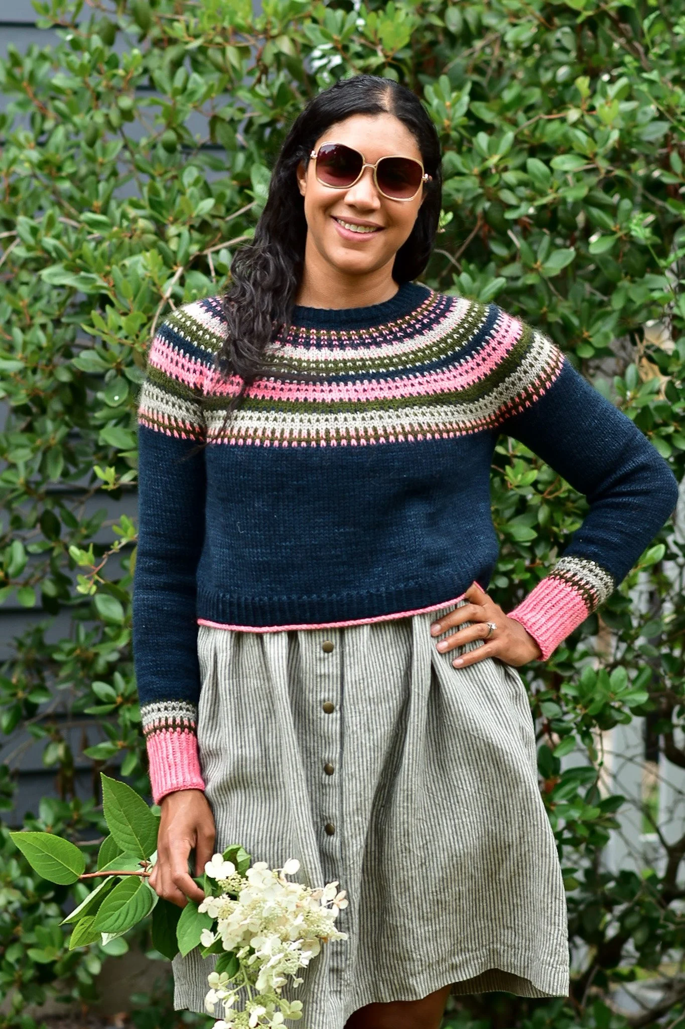ニット/セーター pattern hand knit 公式】HIMALAYAN CLIMBER'S HAND-KNIT ヒマラヤンクライマーズハンドニット