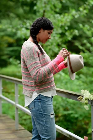 NKNIT ♡pattern pullover sweat Pattern deep-dive: Dreamweft Sweater by Zanete Knits - YouTube