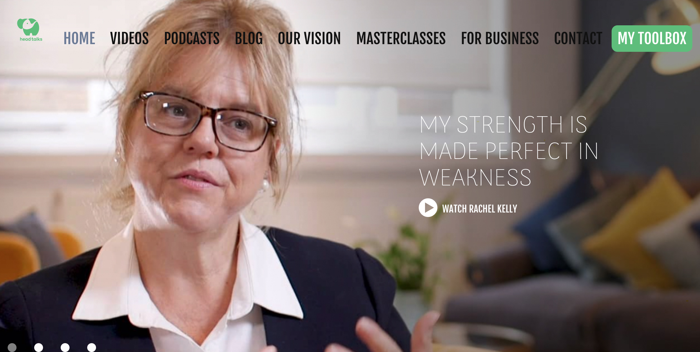 My strength is made perfect in weakness - sharing my story with Head Talks