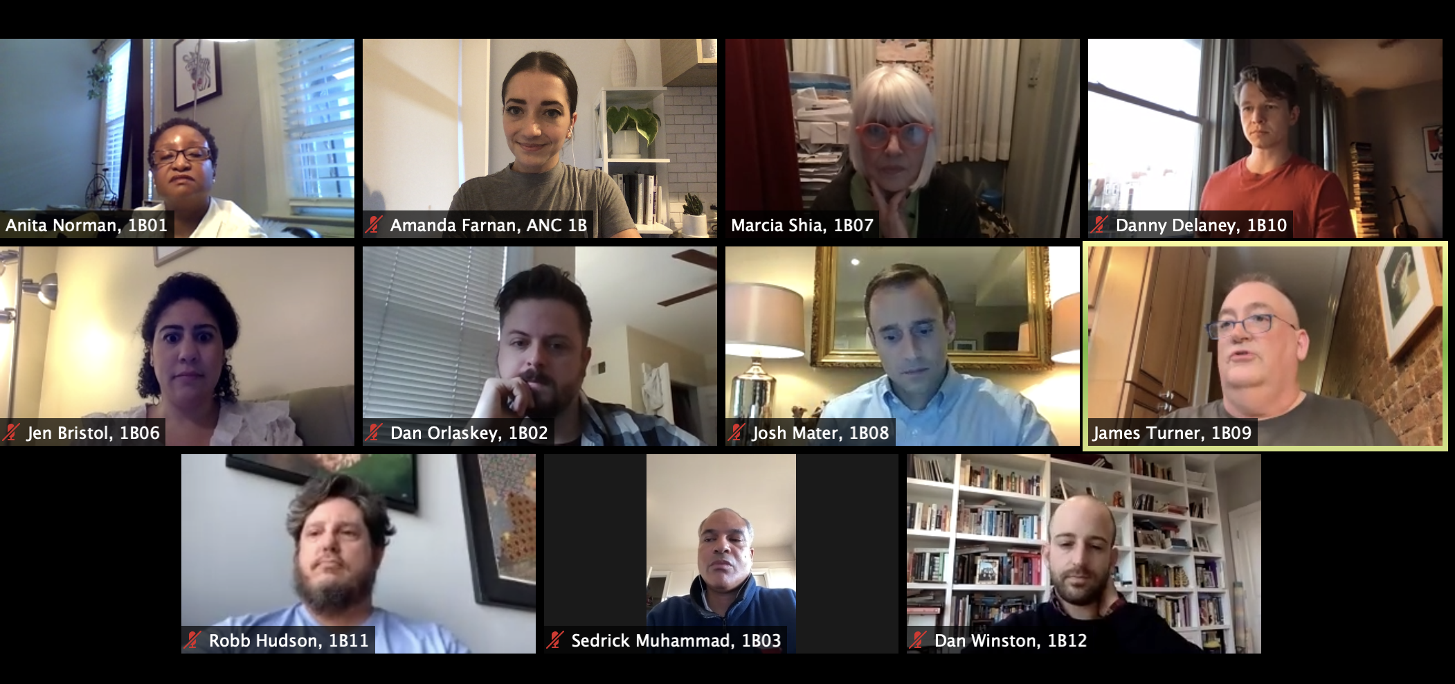 ANC 1B's May Virtual Meeting Video