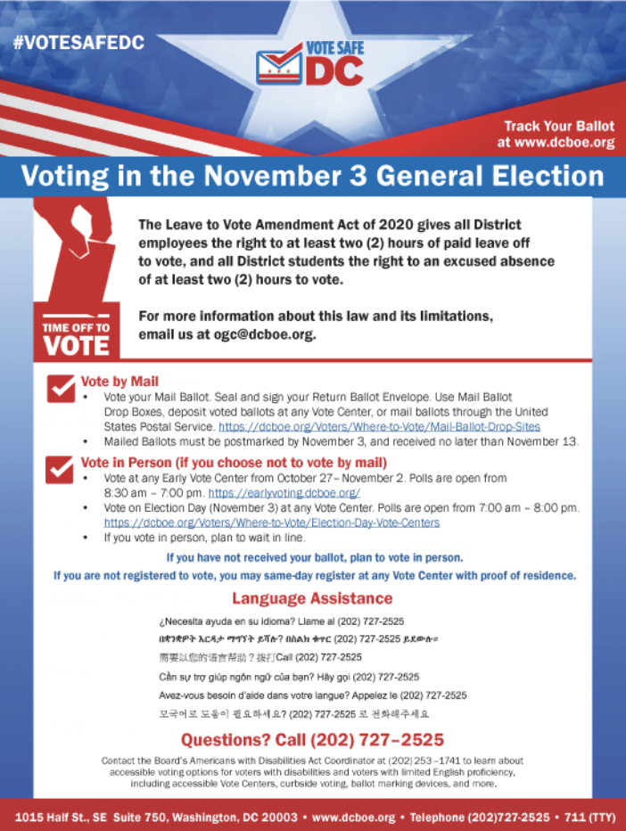 Vote Safe DC