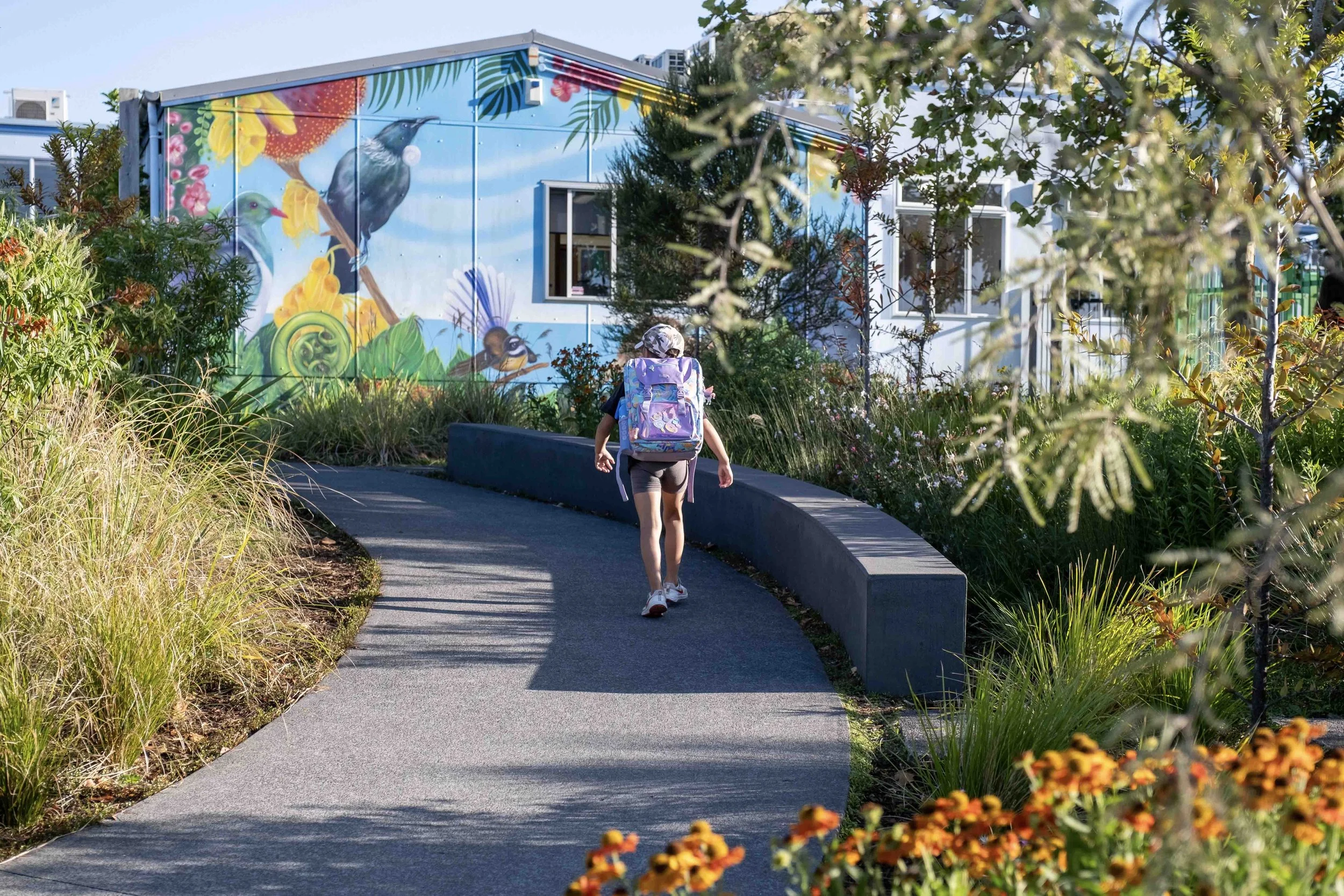 West Harbour School Entrance Garden