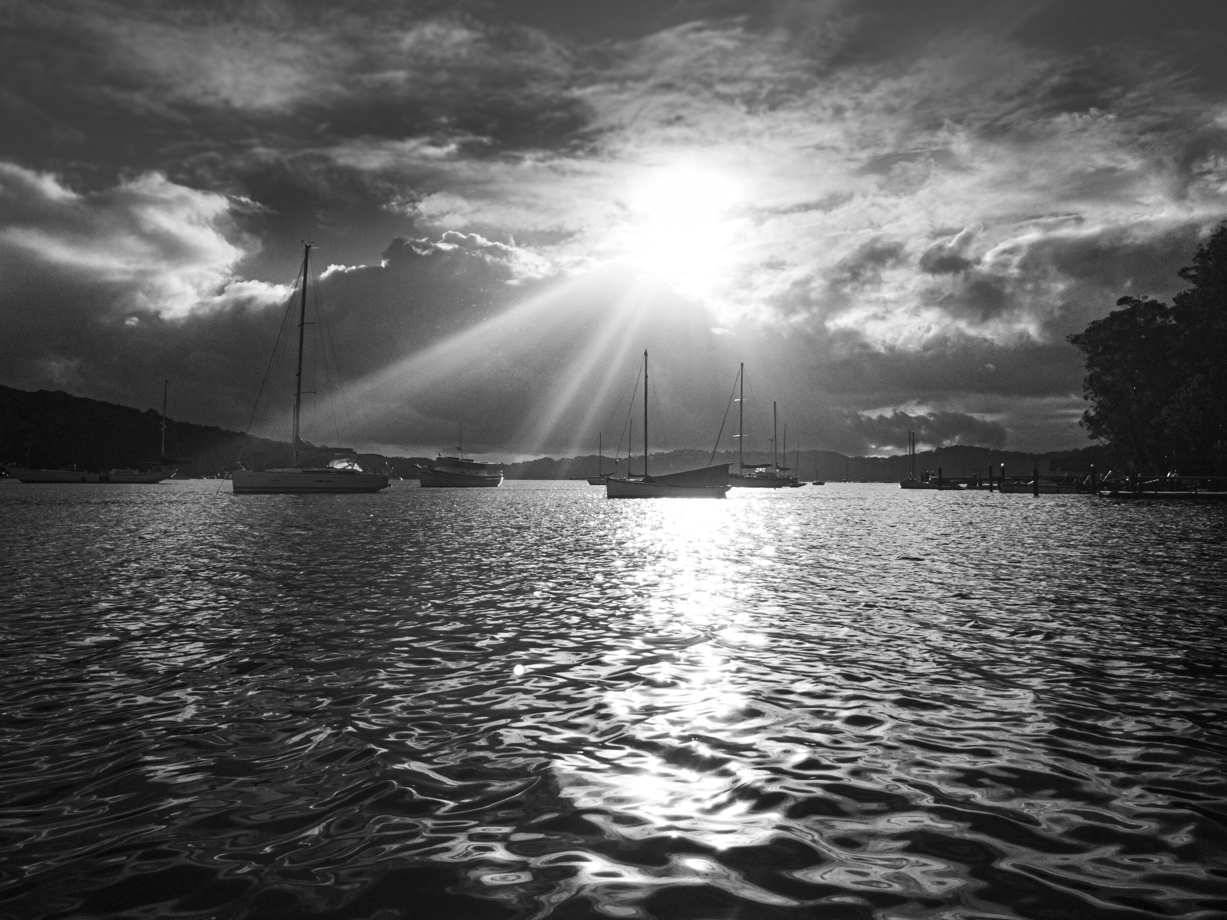 Pittwater Sun Rays