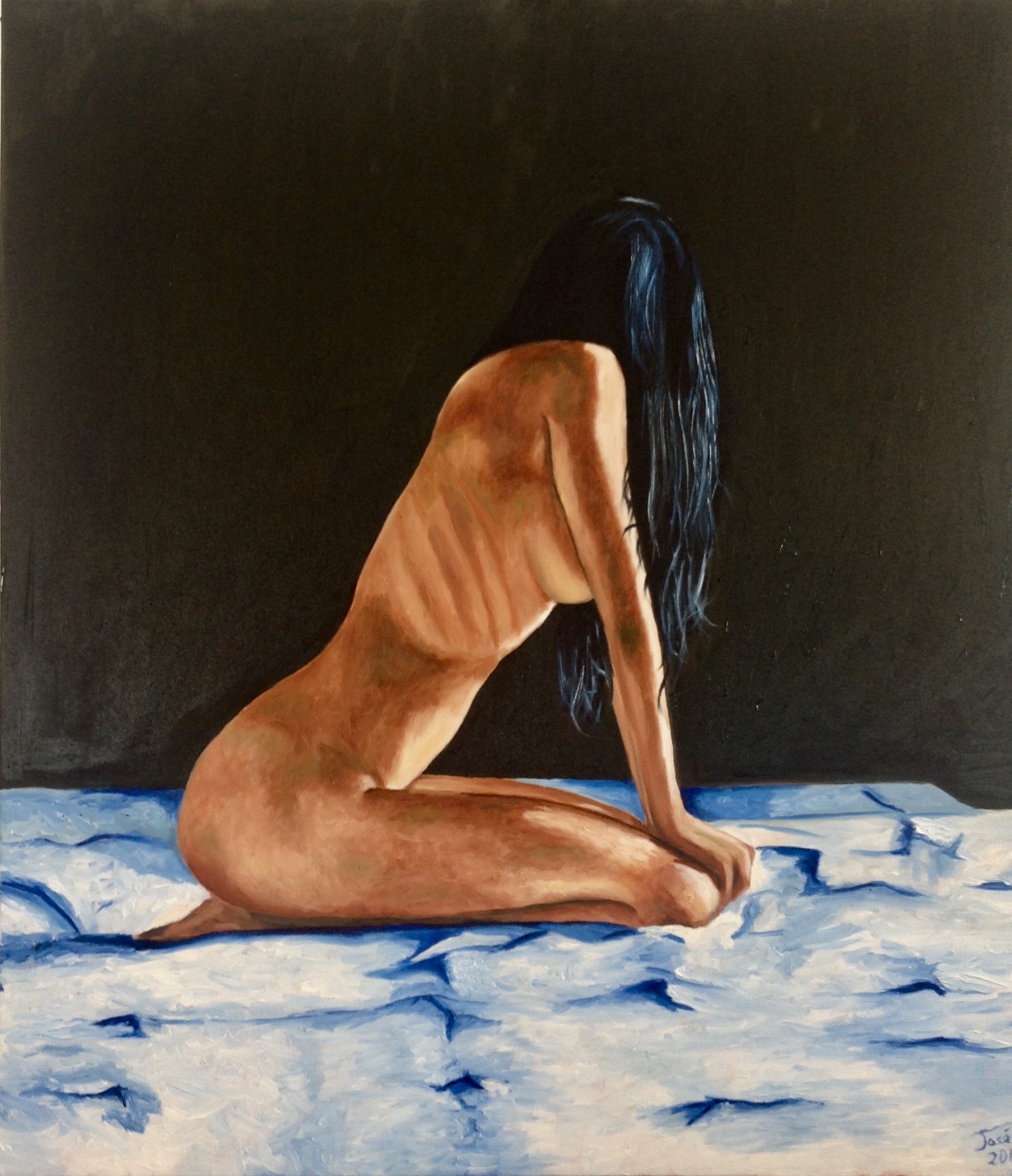 Kneeling Nude