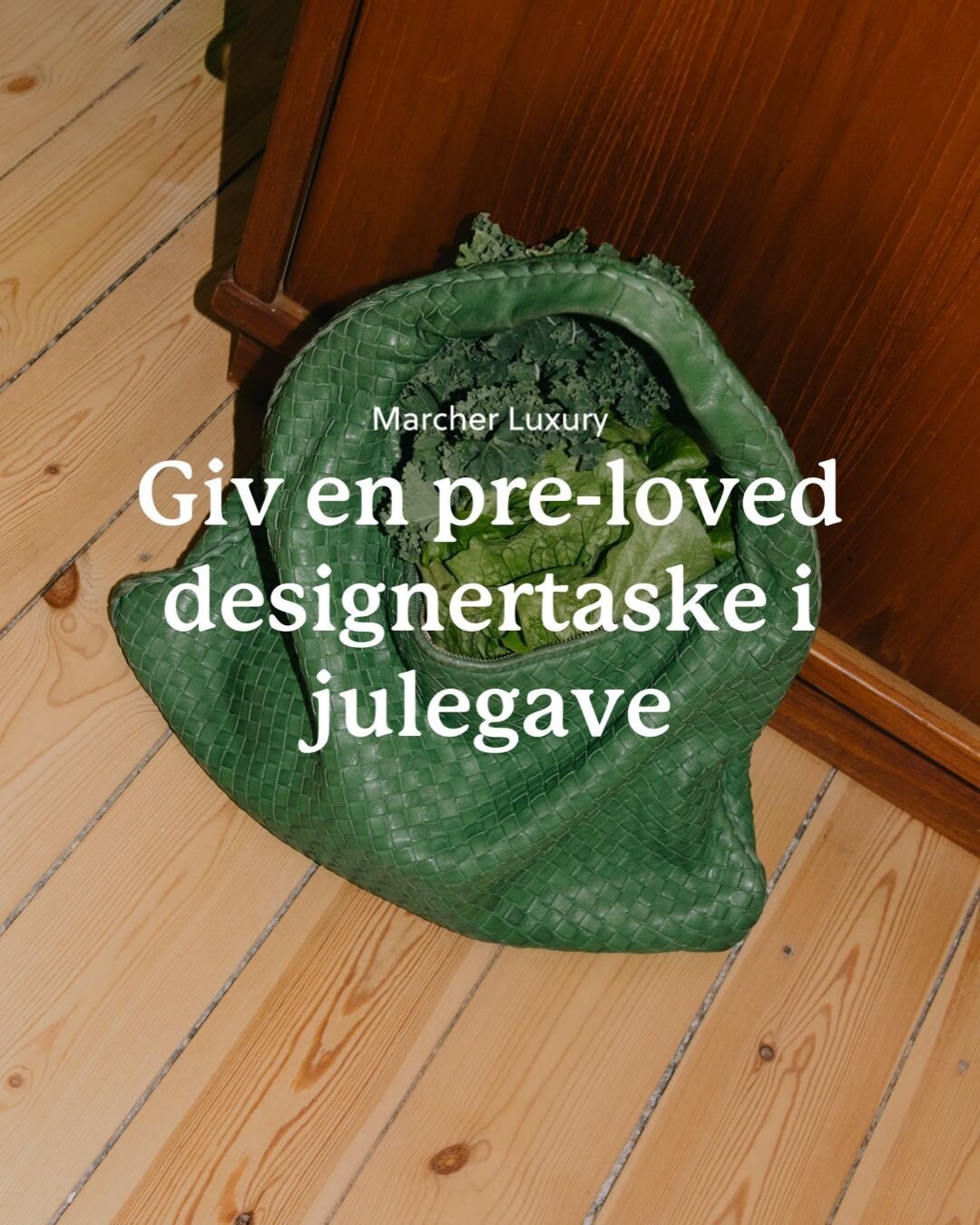 Kender du &eacute;n, der dr&oslash;mmer om en designertaske i julegave &ndash; men det har du simpelthen ikke r&aring;d til at give?

Shoppen Marcher-Luxury p&aring; Trendsales s&aelig;lger kuraterede designertasker med en mission om at give flere mu