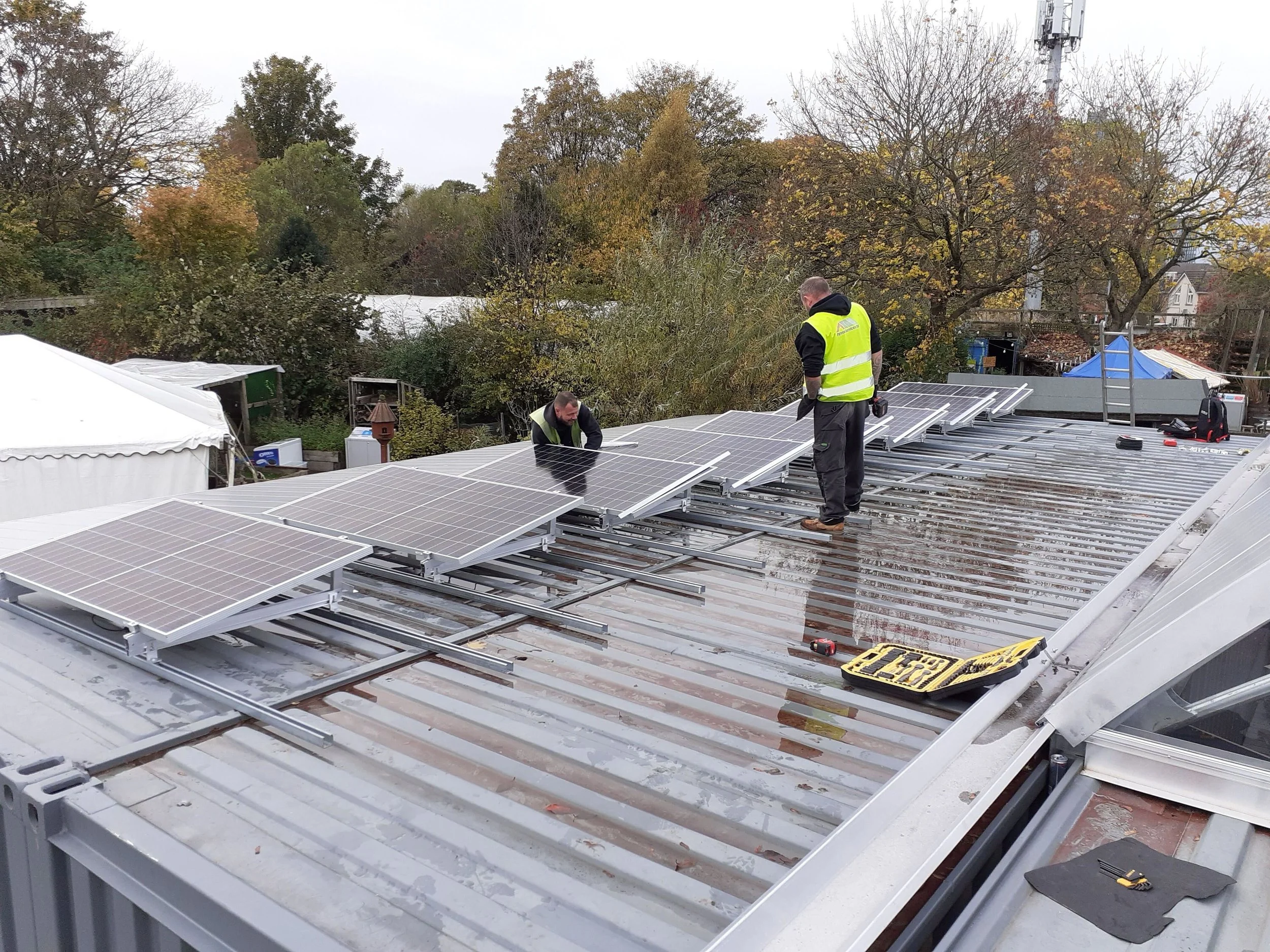 Hulme Community Garden Centre go solar following national fundraising effort inspired by the late musician Prince