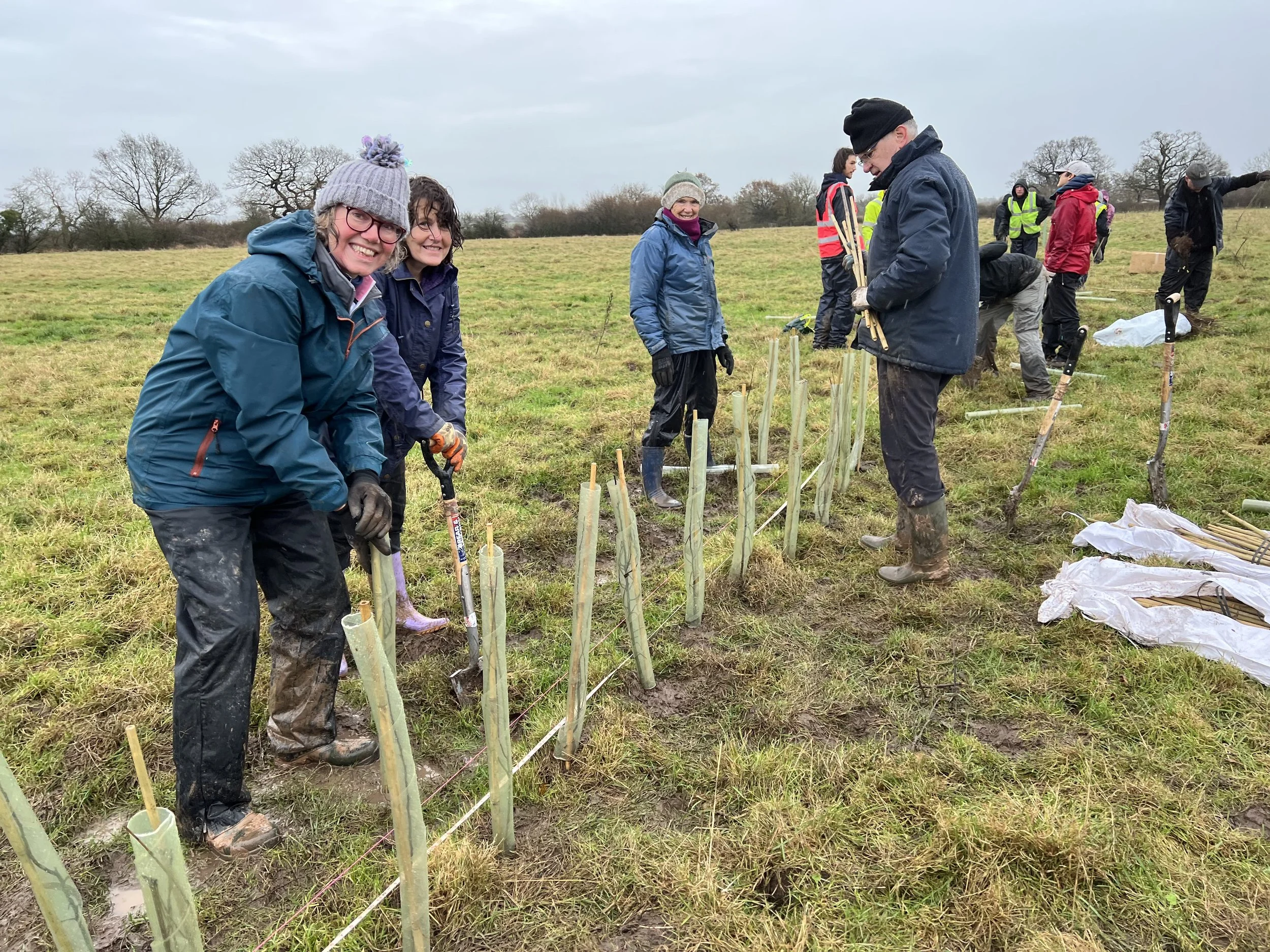 Local residents and climate charity plant over 4,000 trees in one weekend 