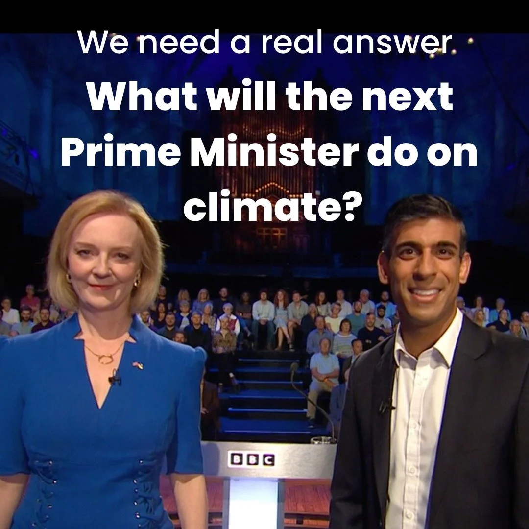 Green organisations complain to the BBC regarding irresponsibility of questioning on climate change in leadership debate