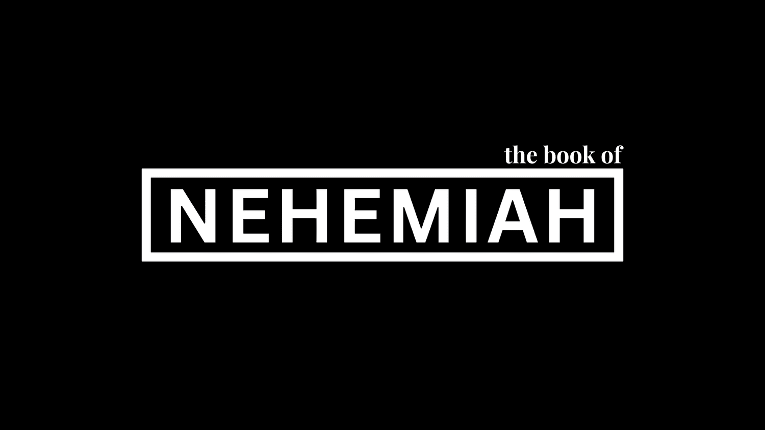 The Book of NEHEMIAH (Chapter 1) episode artwork
