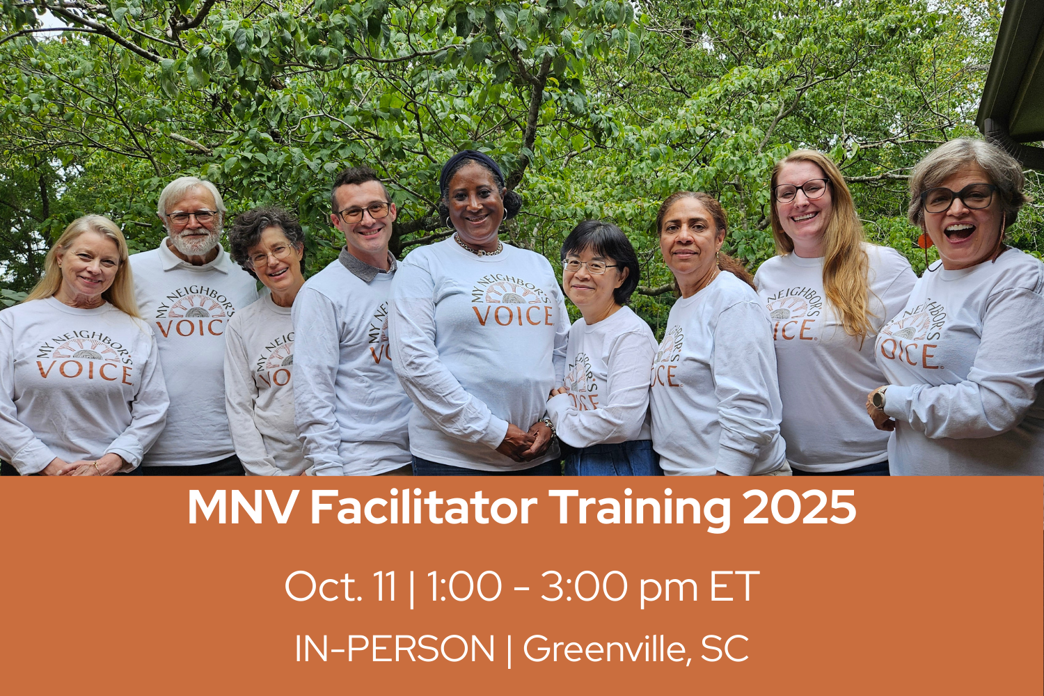 Oct. 11 Facilitator Training | In-Person