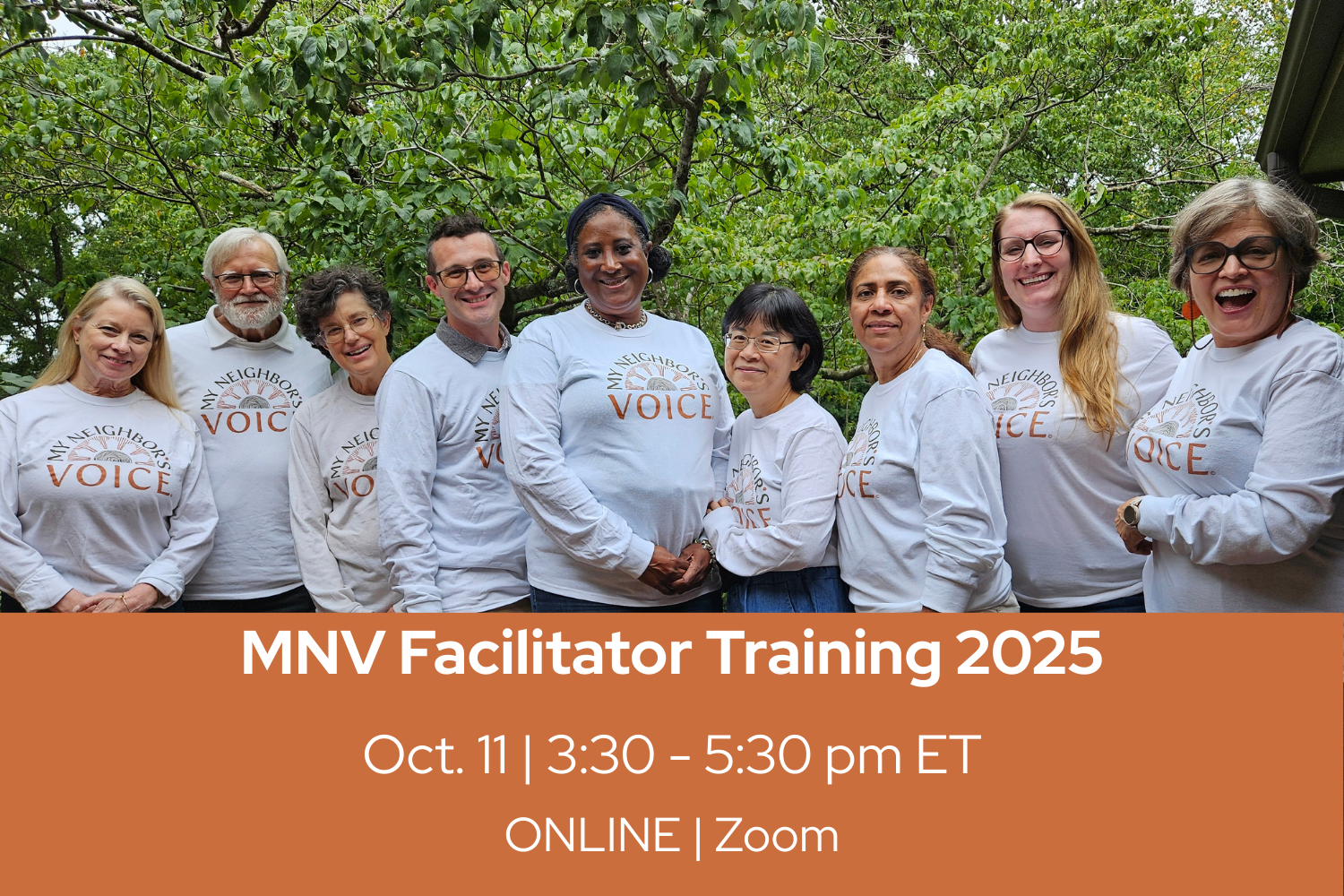 Oct. 11 Facilitator Training | Online