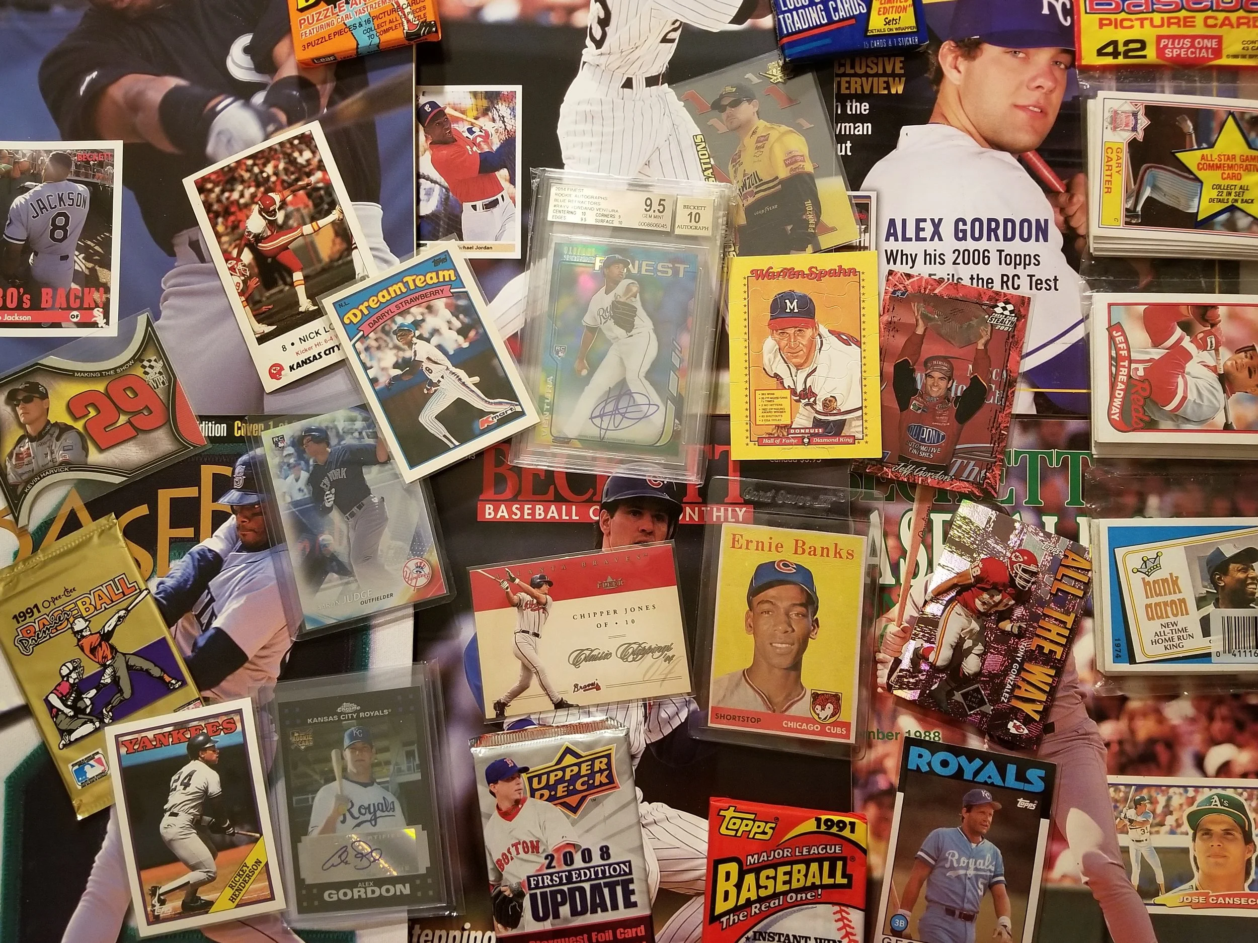 Baseball Card Collection High level CCs from Sir Egons Baseball Shack